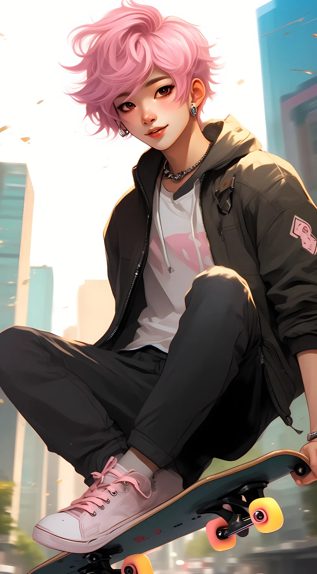 ai character: nico background