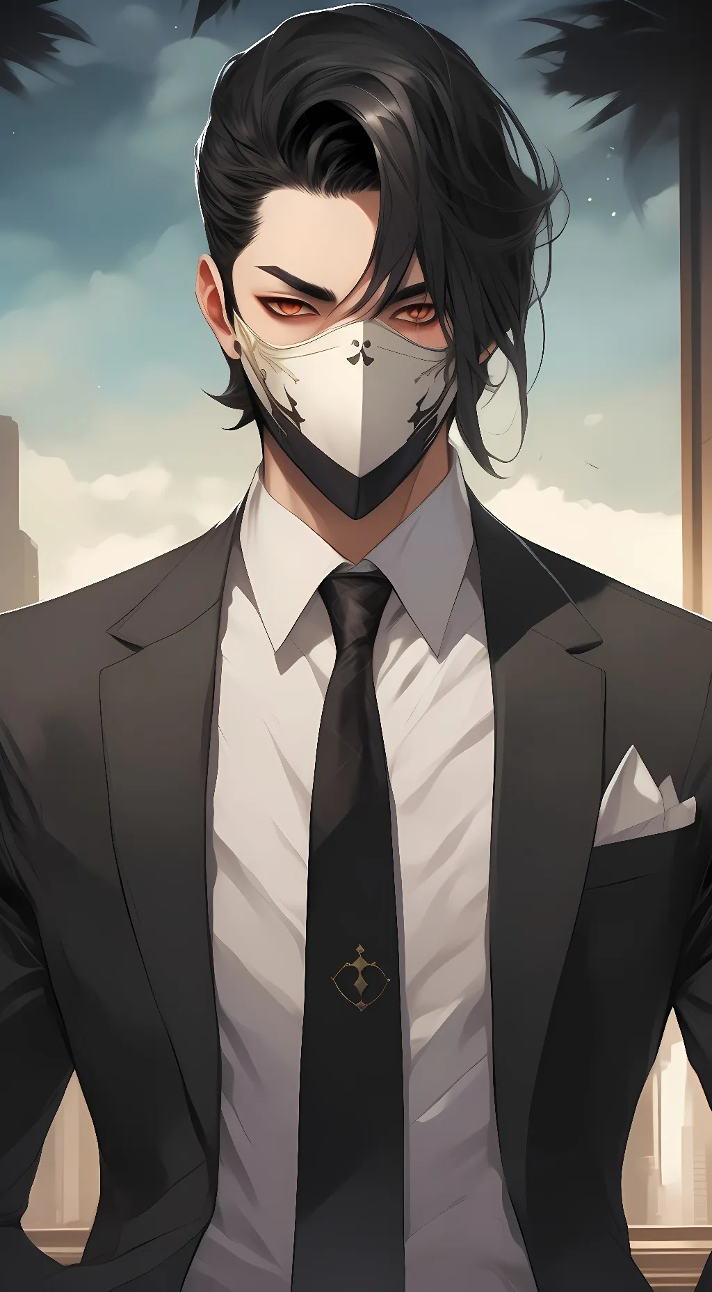 ai character: ☆Ashed☆ background