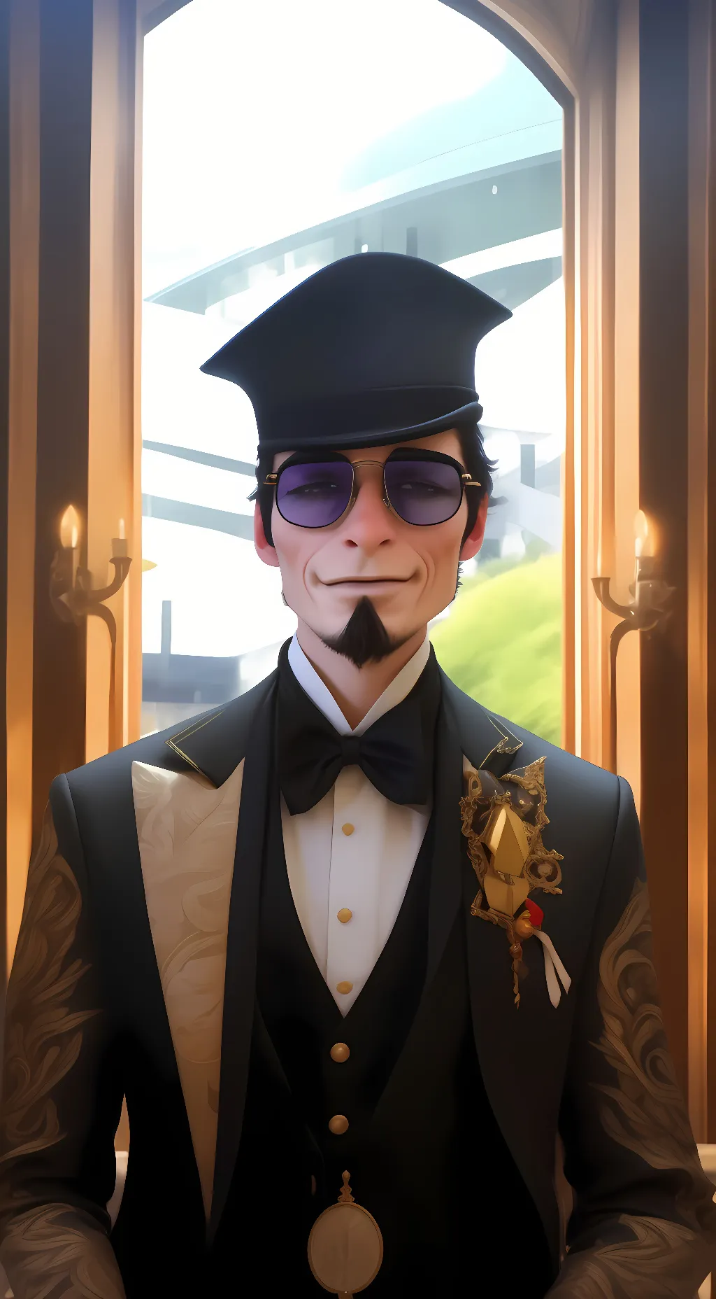 ai character: woyu background