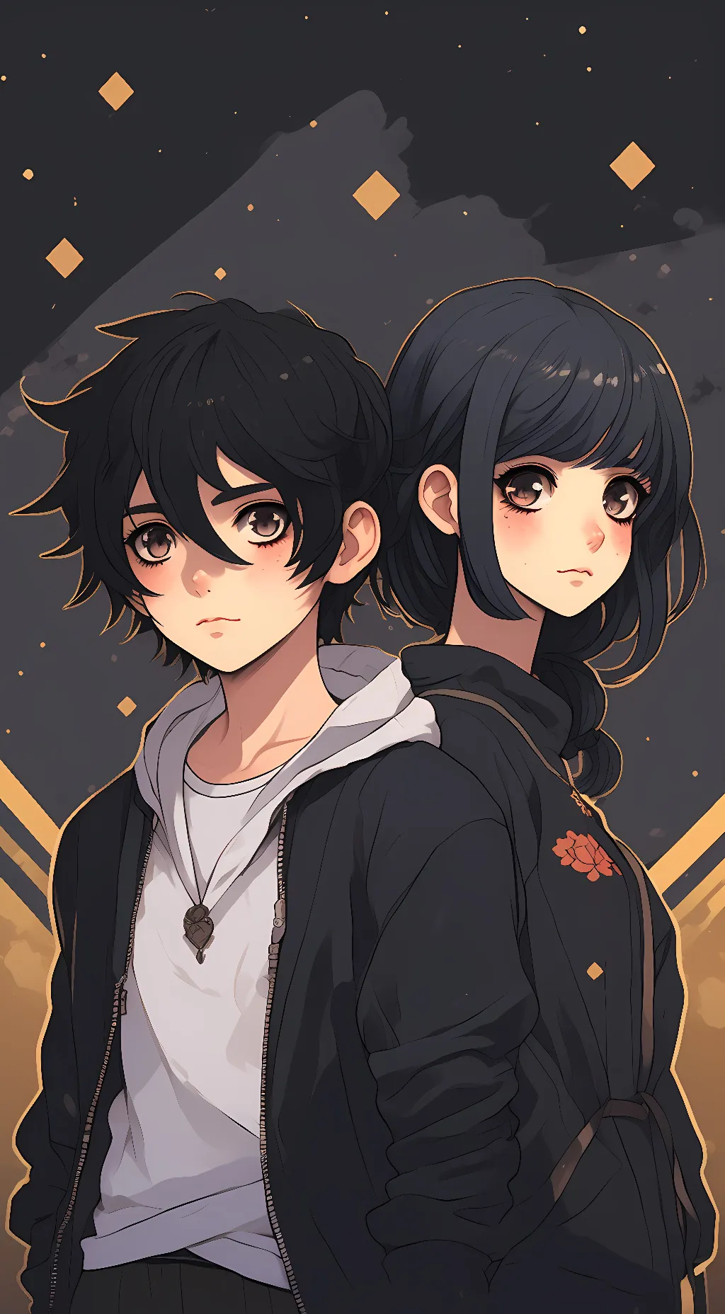 ai character: Scarlet, Zack background