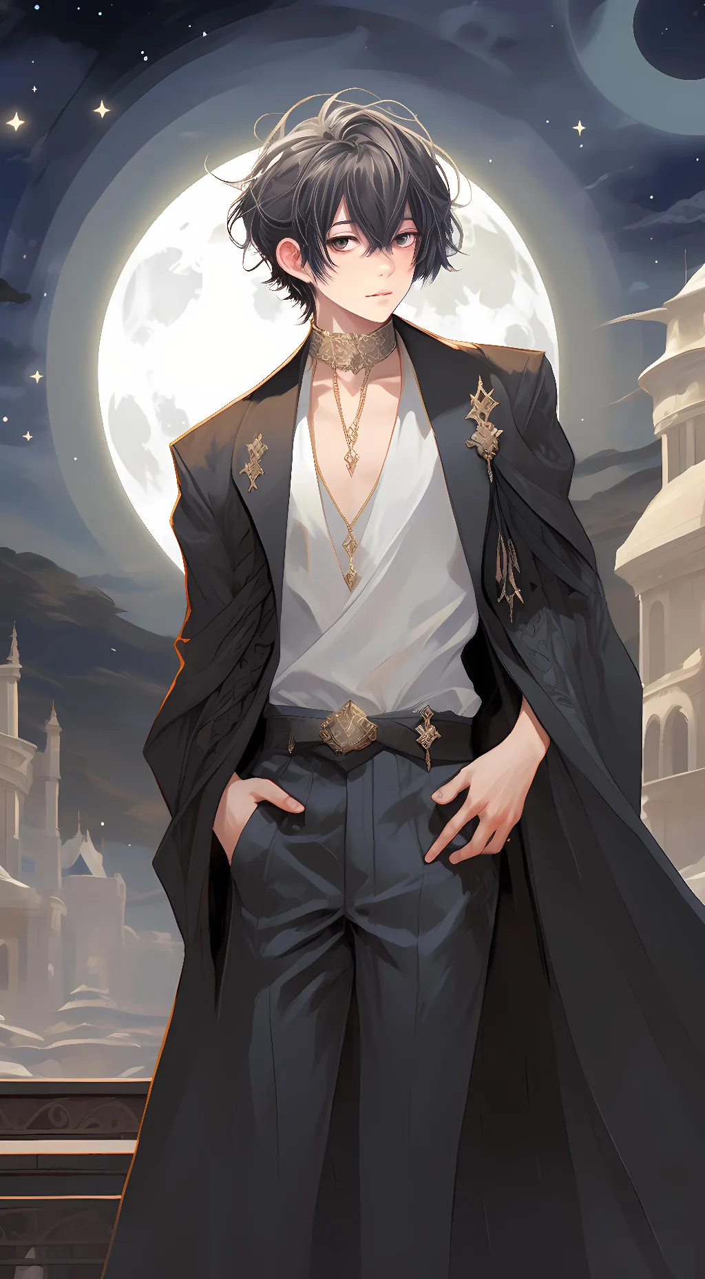 ai character: Larry background