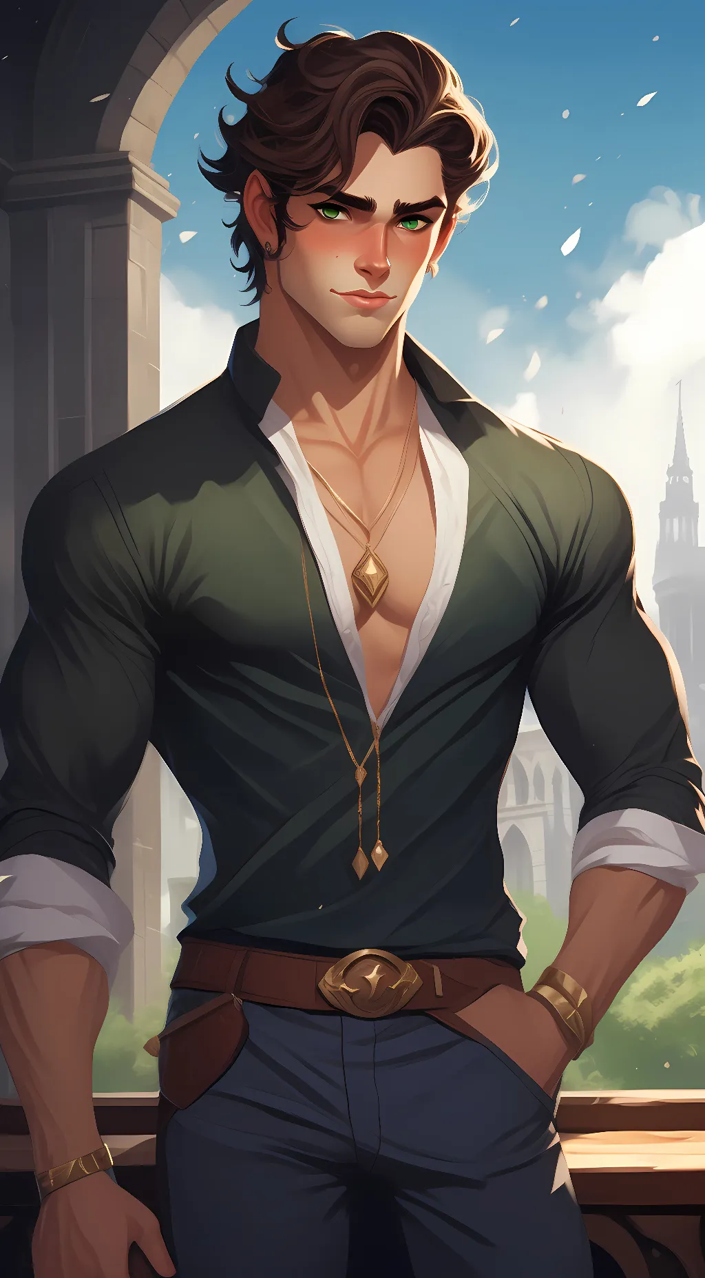 ai character: Samuel Collins background