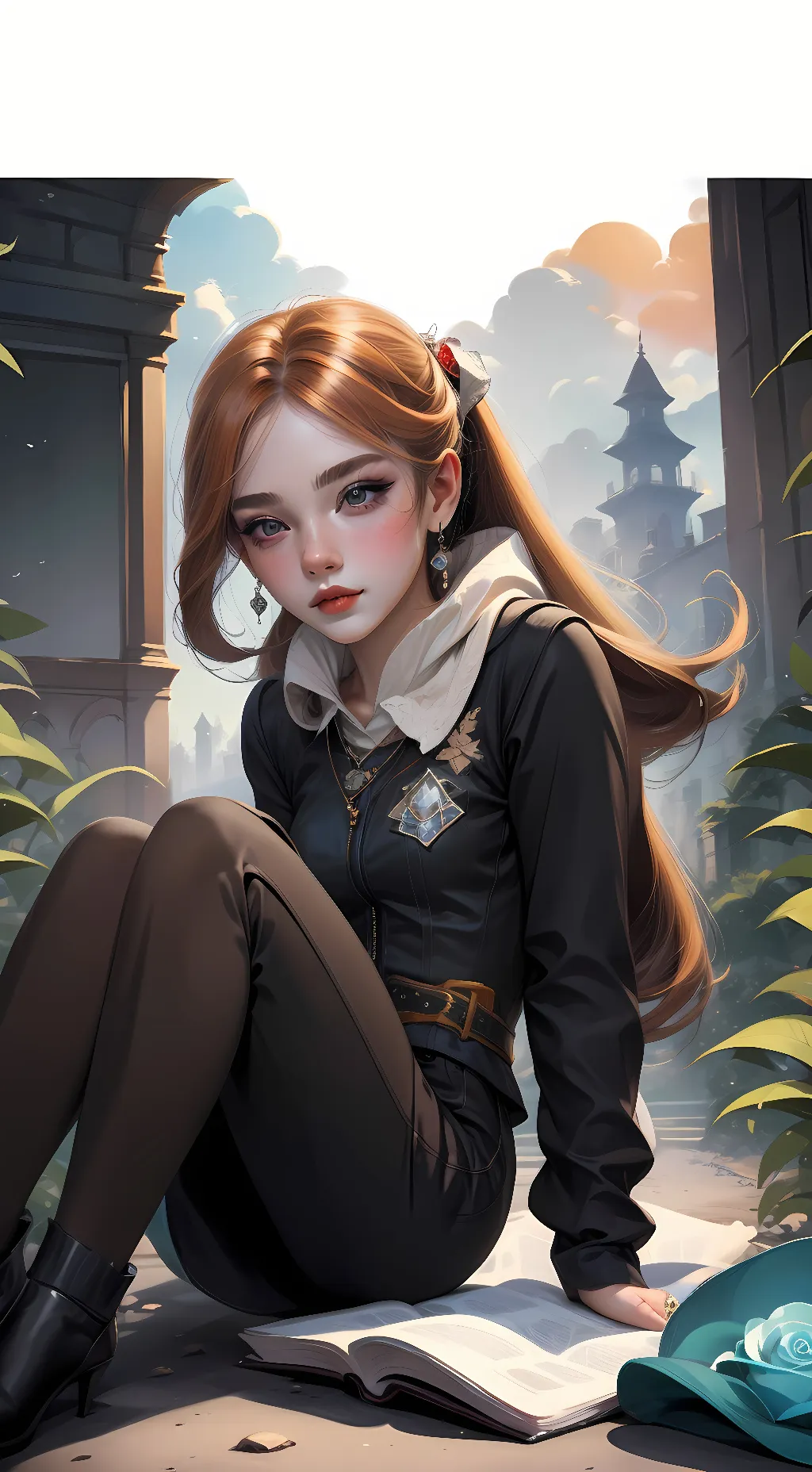 ai character: Zea background