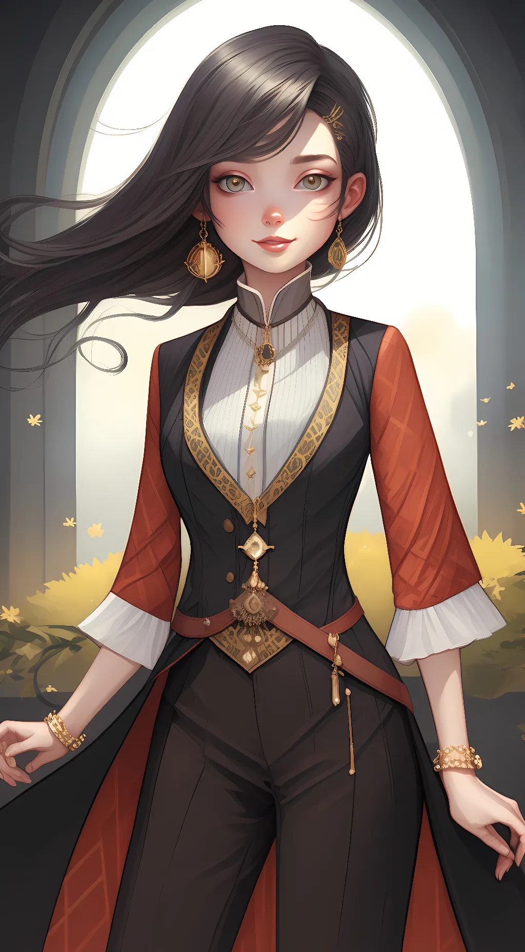 ai character: Erin  wakashima background