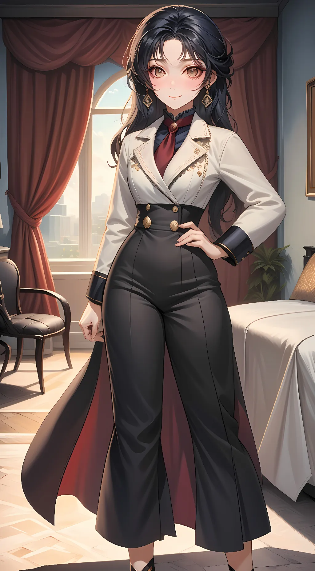 ai character: blake background