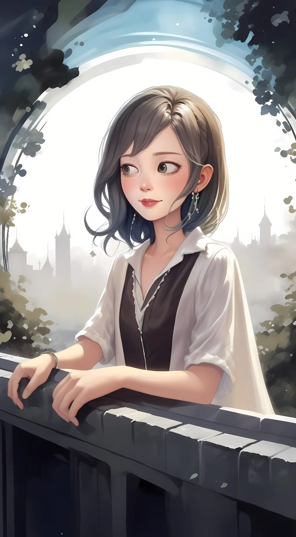 ai character: Lisa background