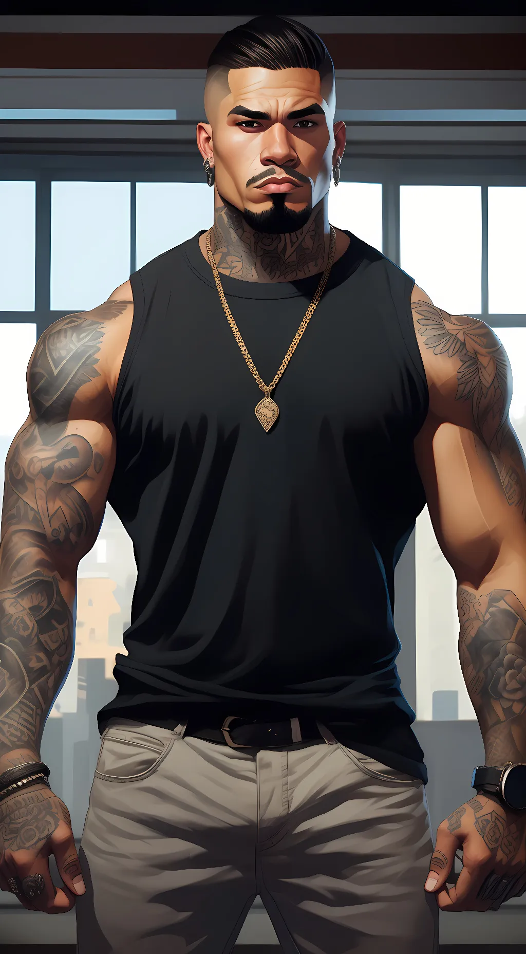 ai character: Emilio Fernandez background