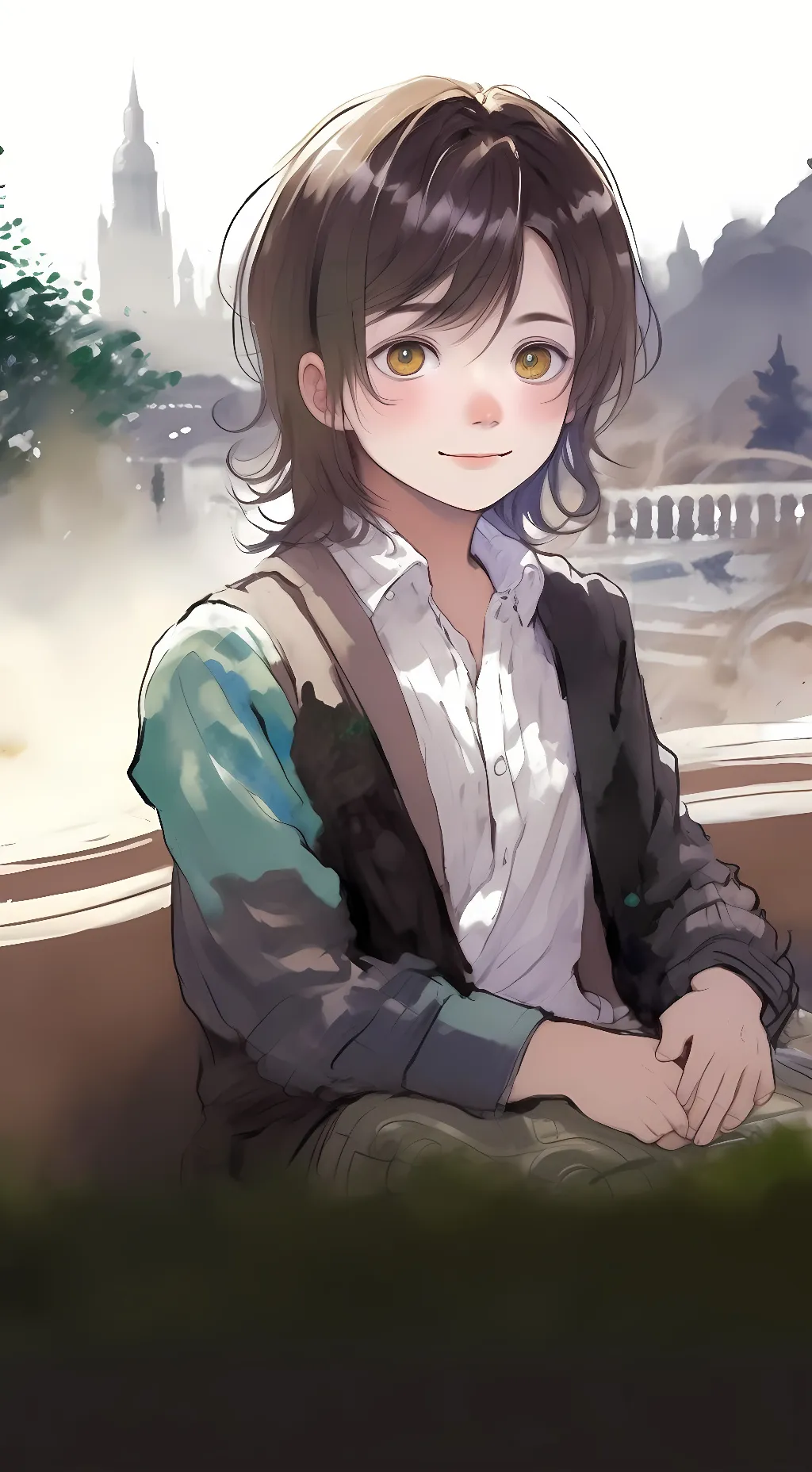 ai character: hella background