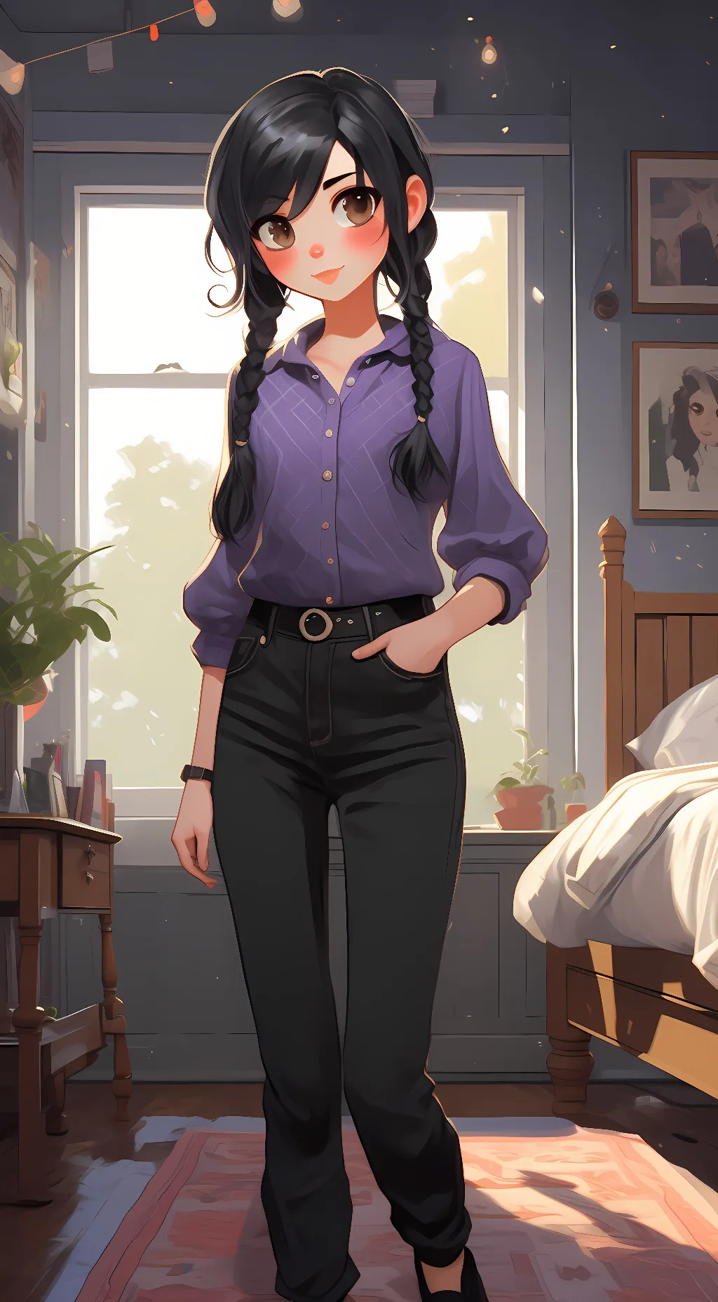 ai character: Aphmau background