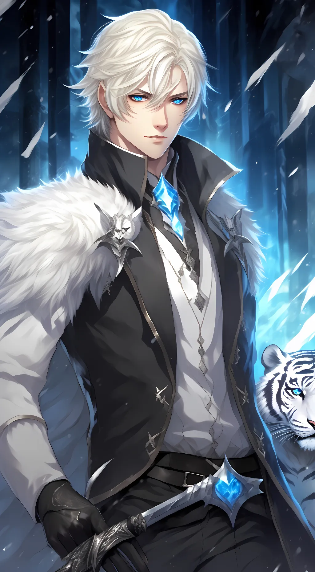ai character: Tiger Prince Chev background
