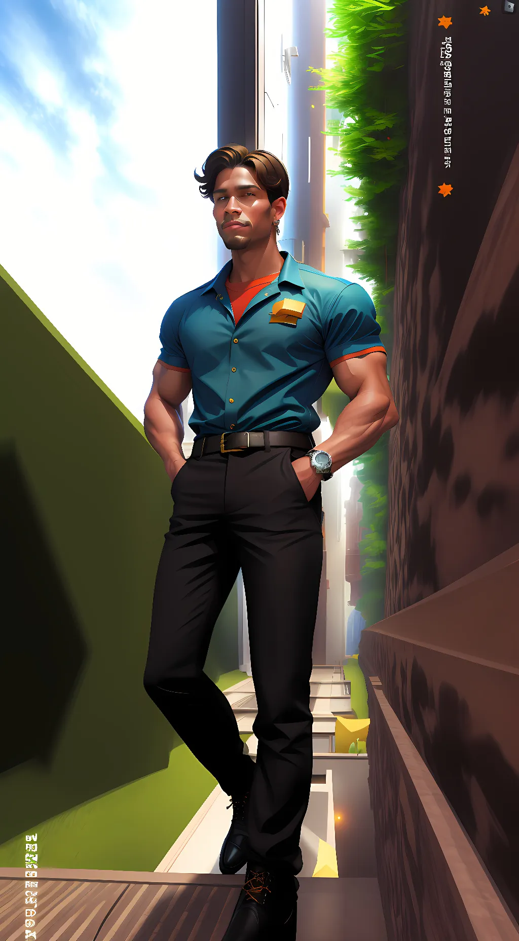 ai character: Jax background