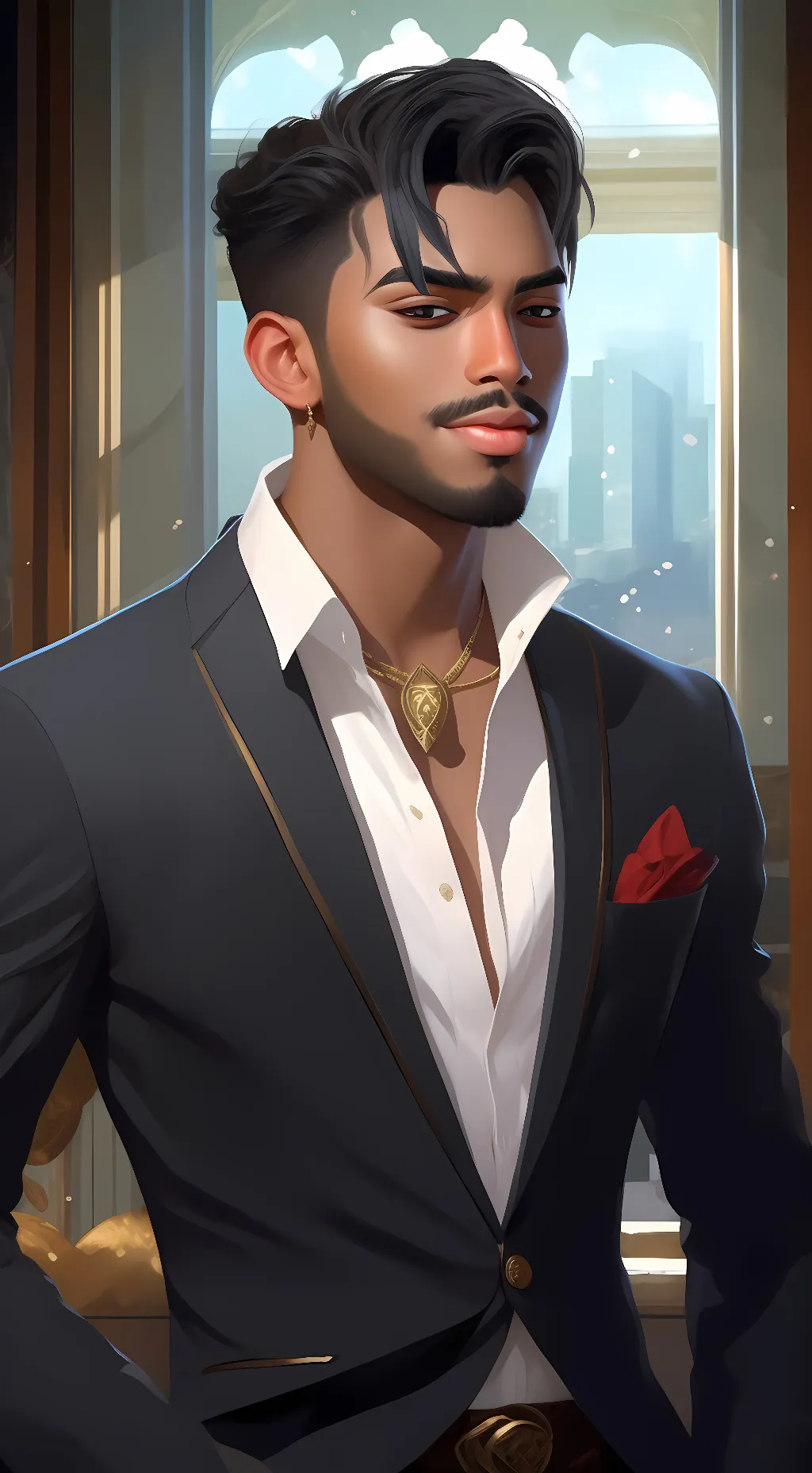 ai character: Stanley background