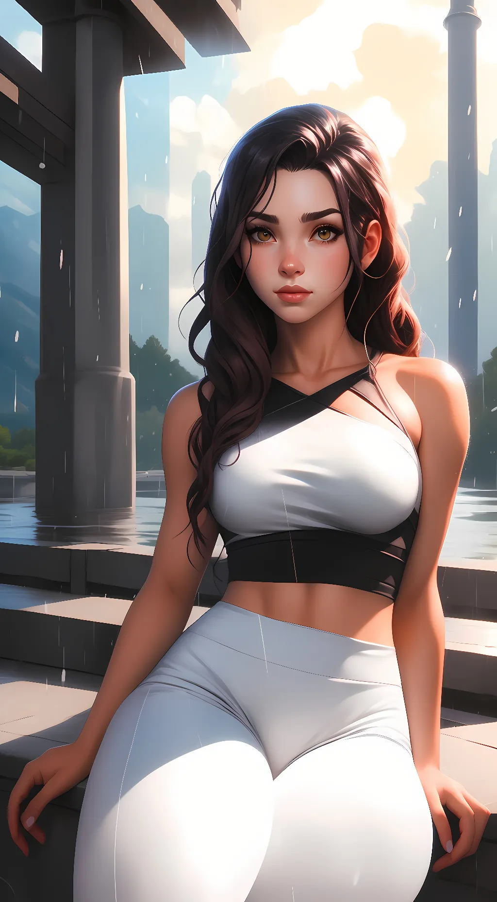 ai character: Jessica Clark background