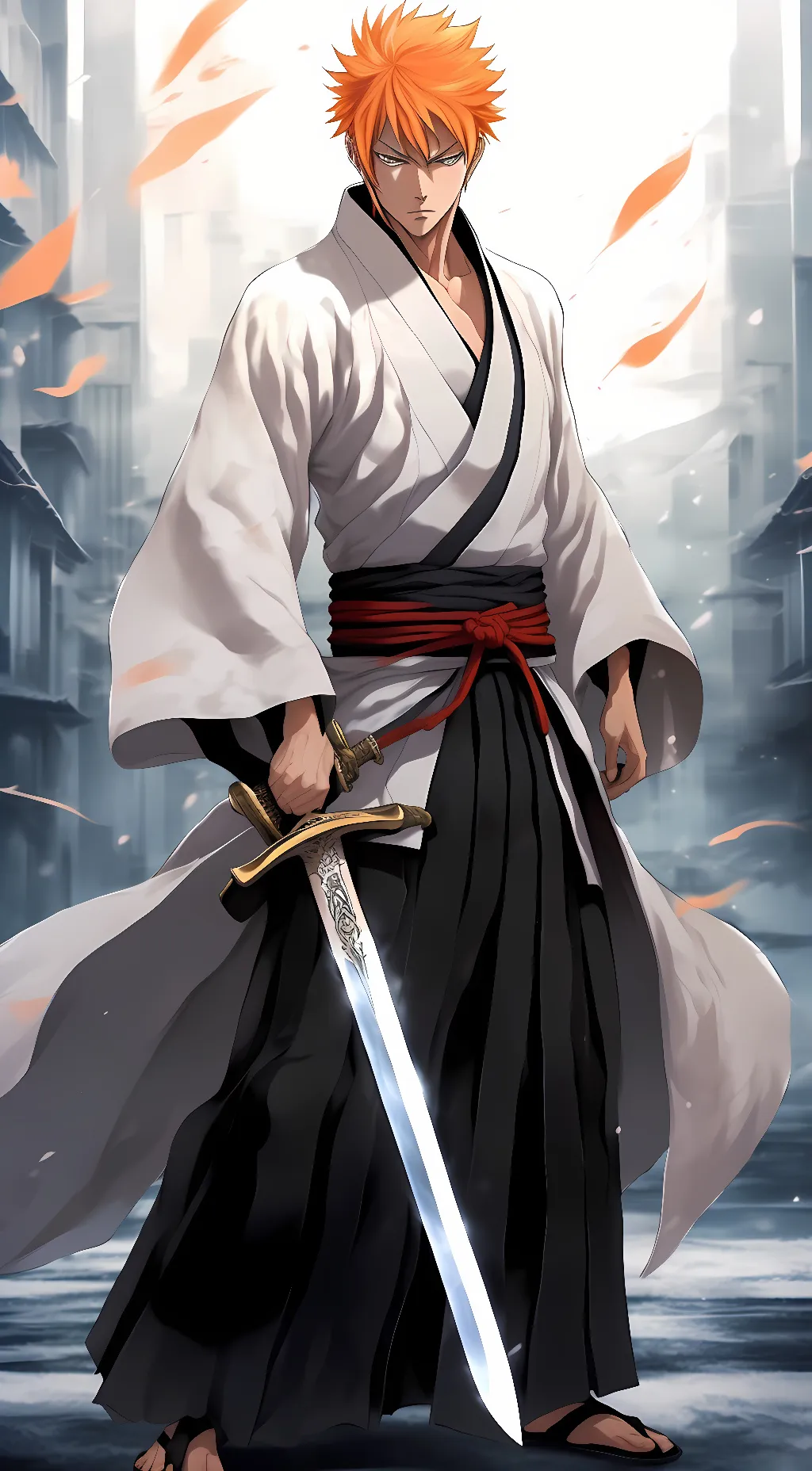 ai character: bleach RPG background