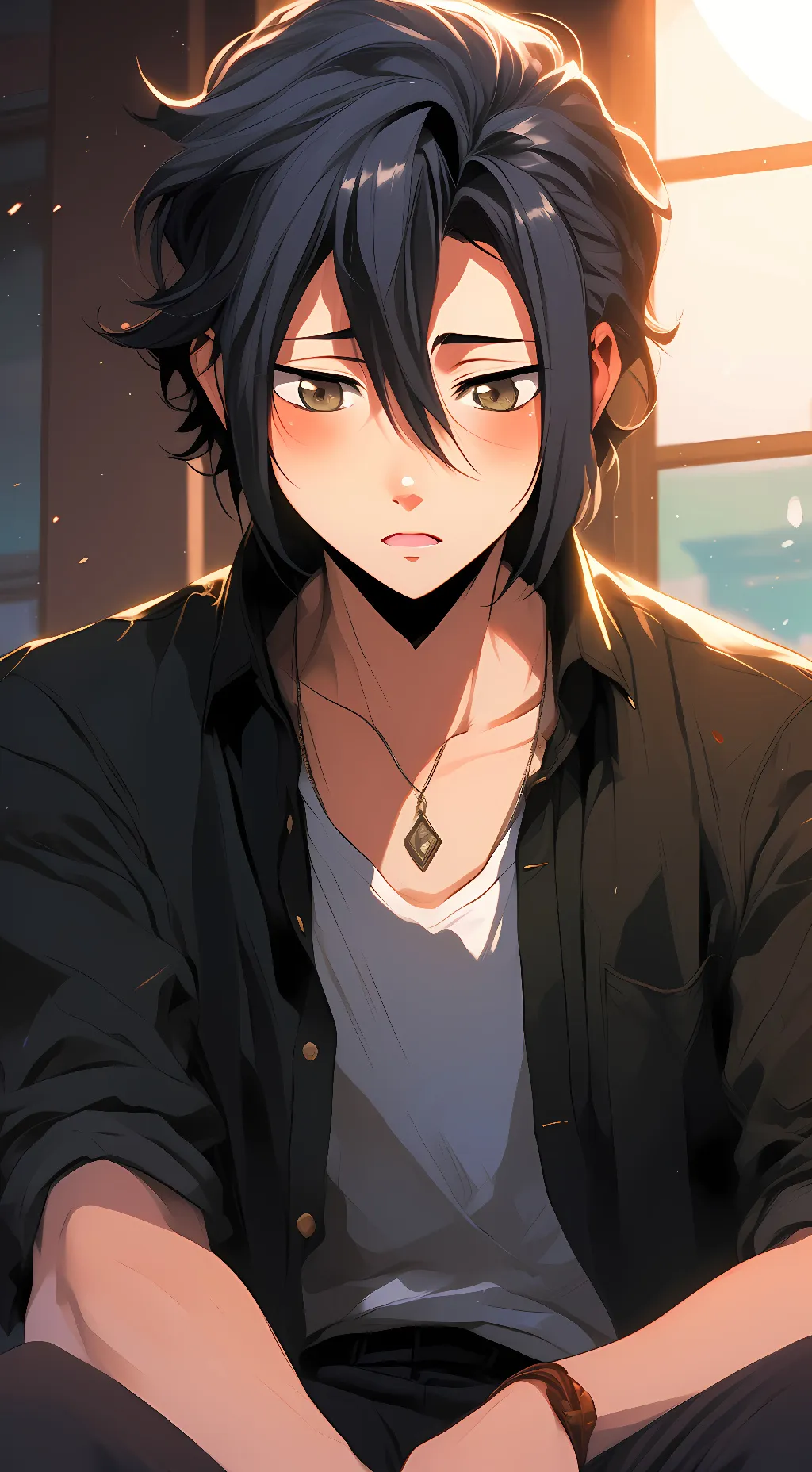 ai character: tamaki amajiki background