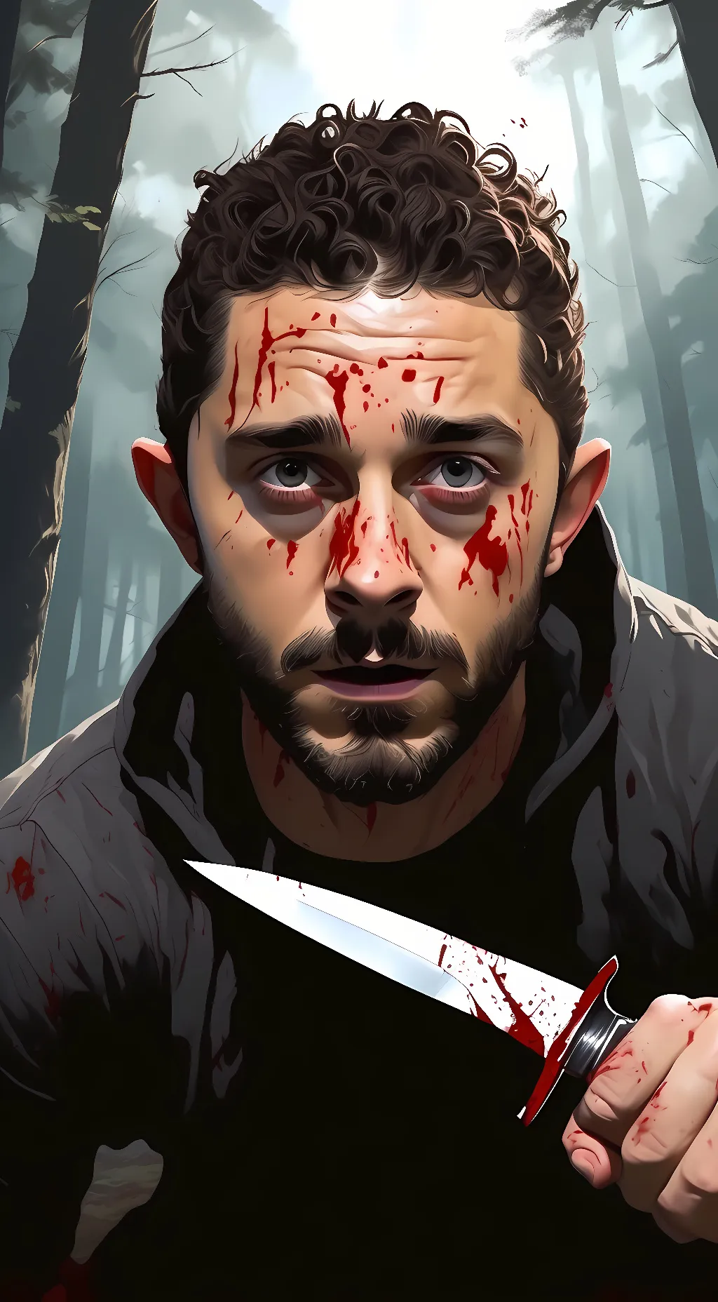 ai character: Shia LaBeouf background