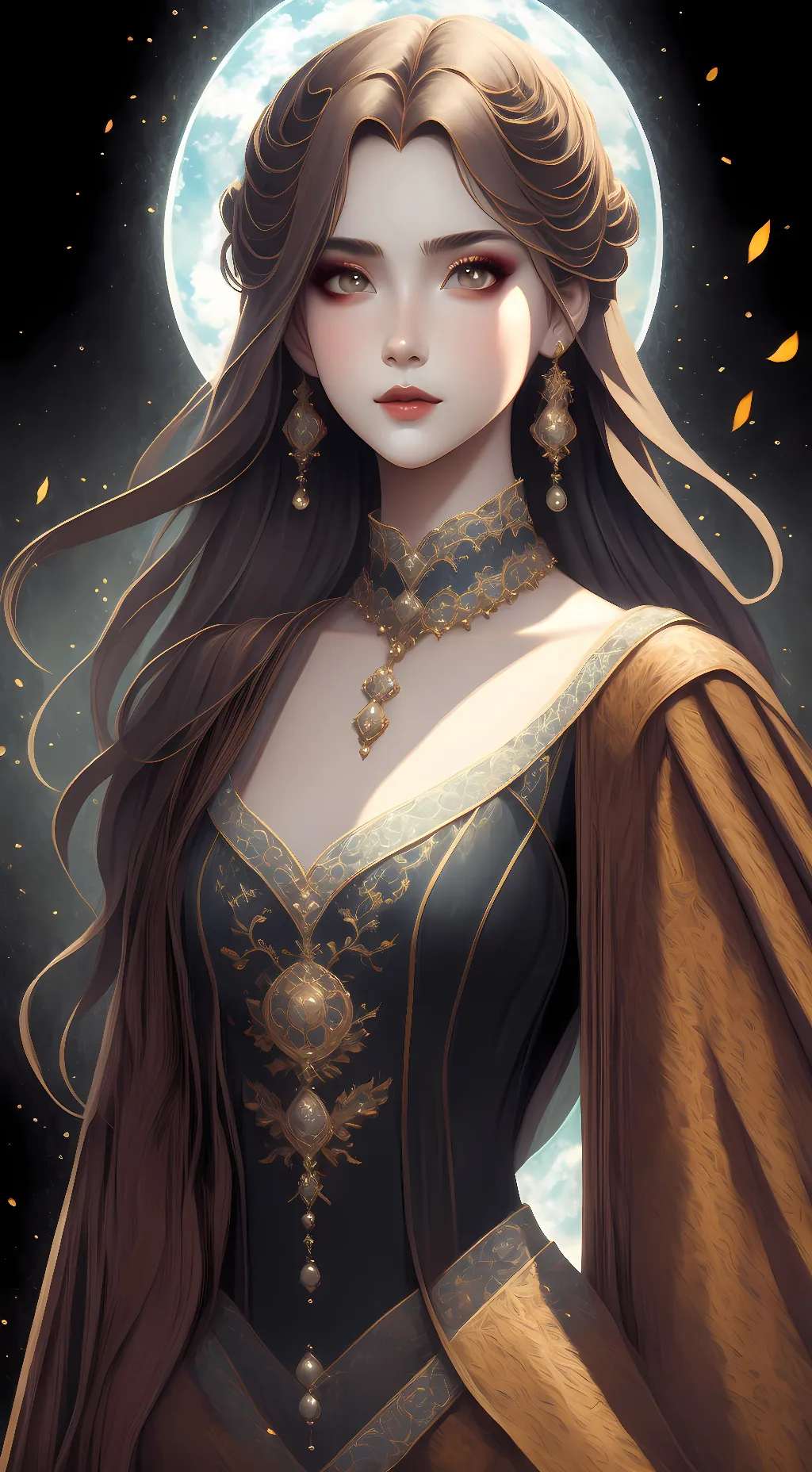 ai character: Sophia Blackwood background