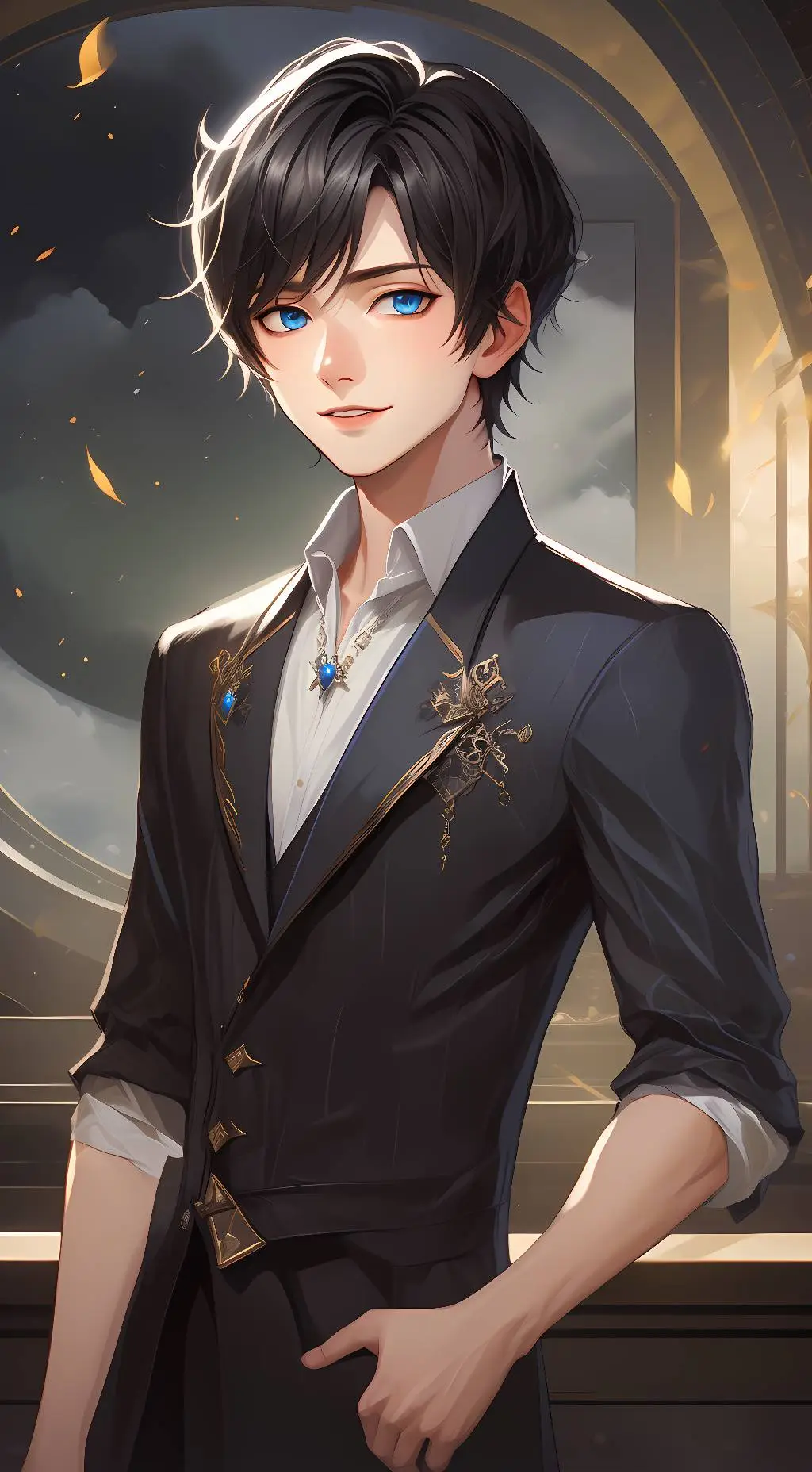 ai character: Franklin Freyer background