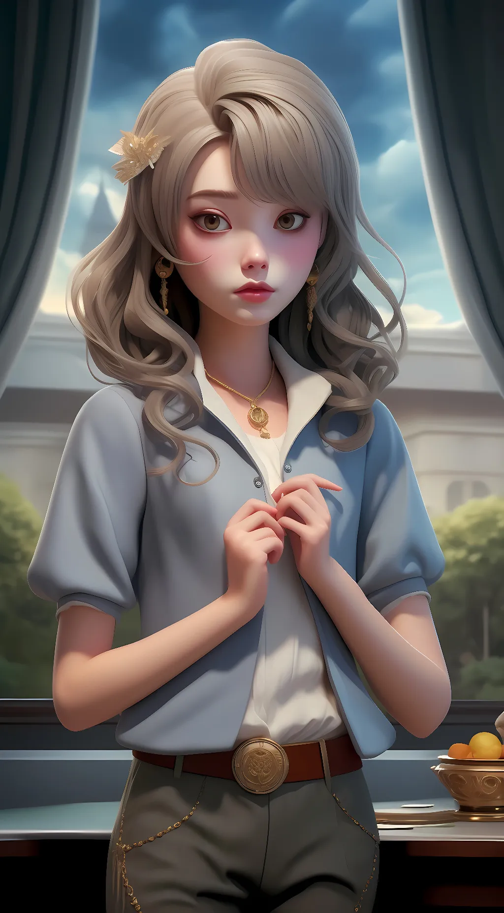 ai character: Eliza background