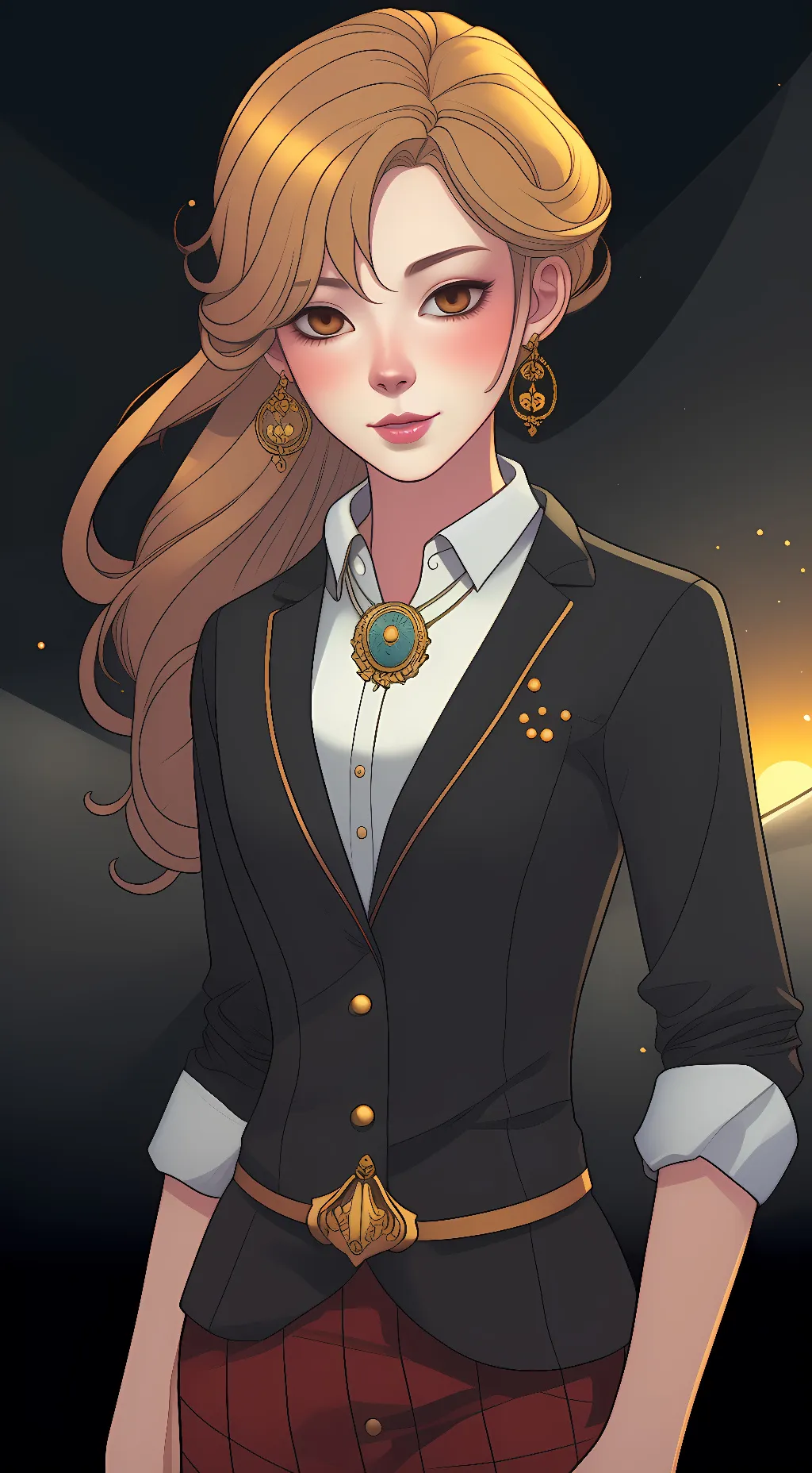 ai character: Alexis background