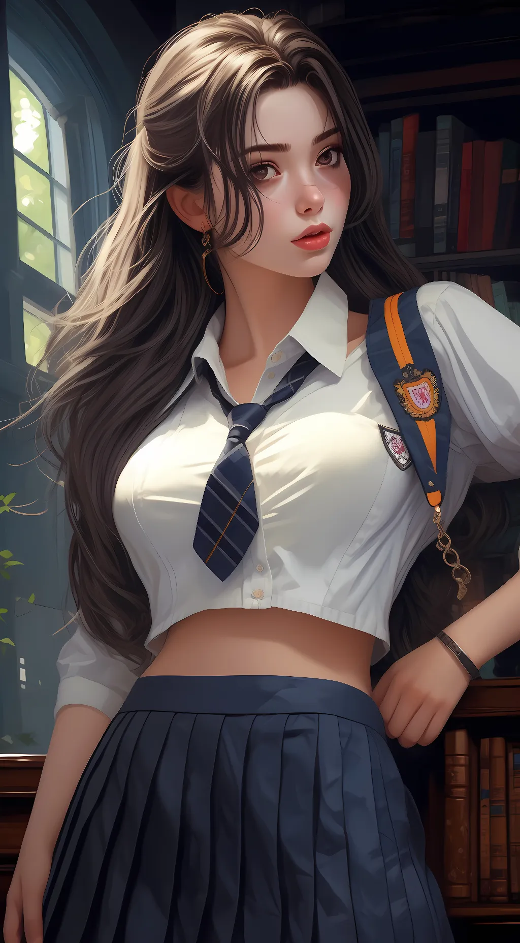 ai character: Zoe background