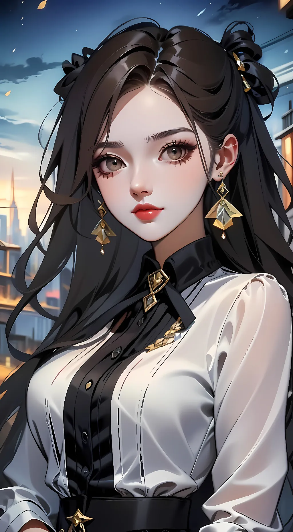 ai character: Eliza Rain background