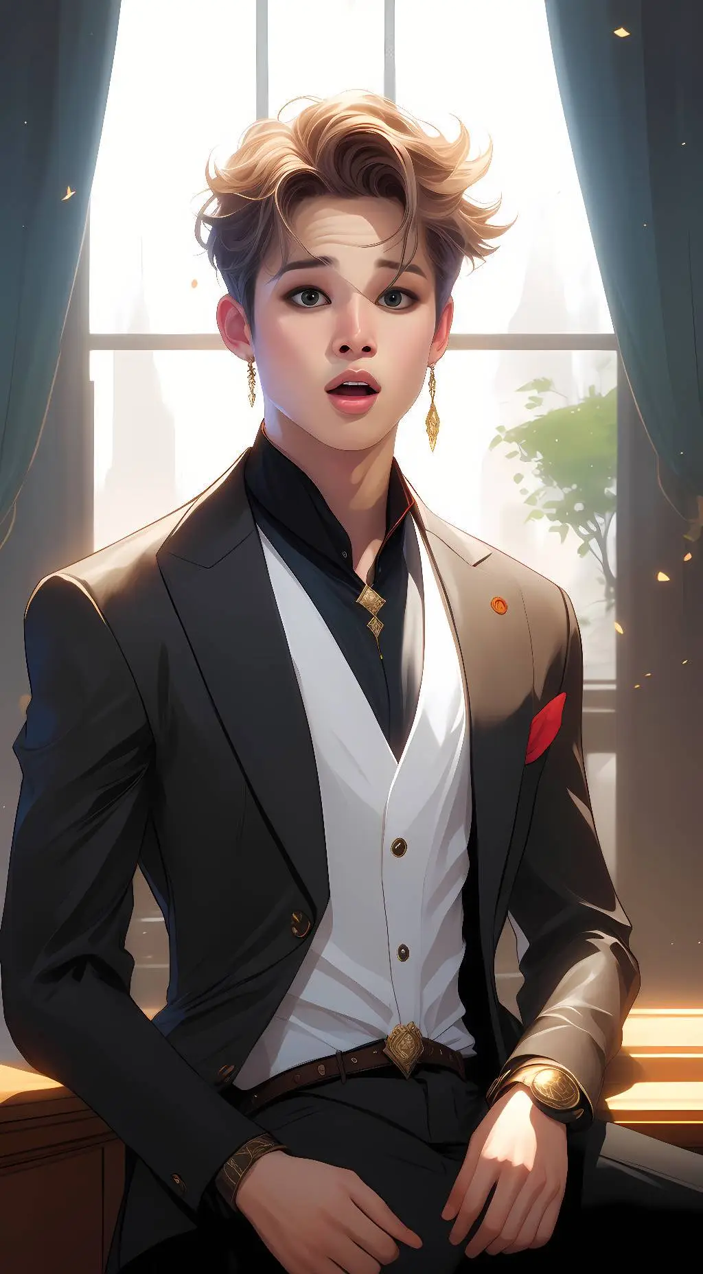 ai character: Jimin background