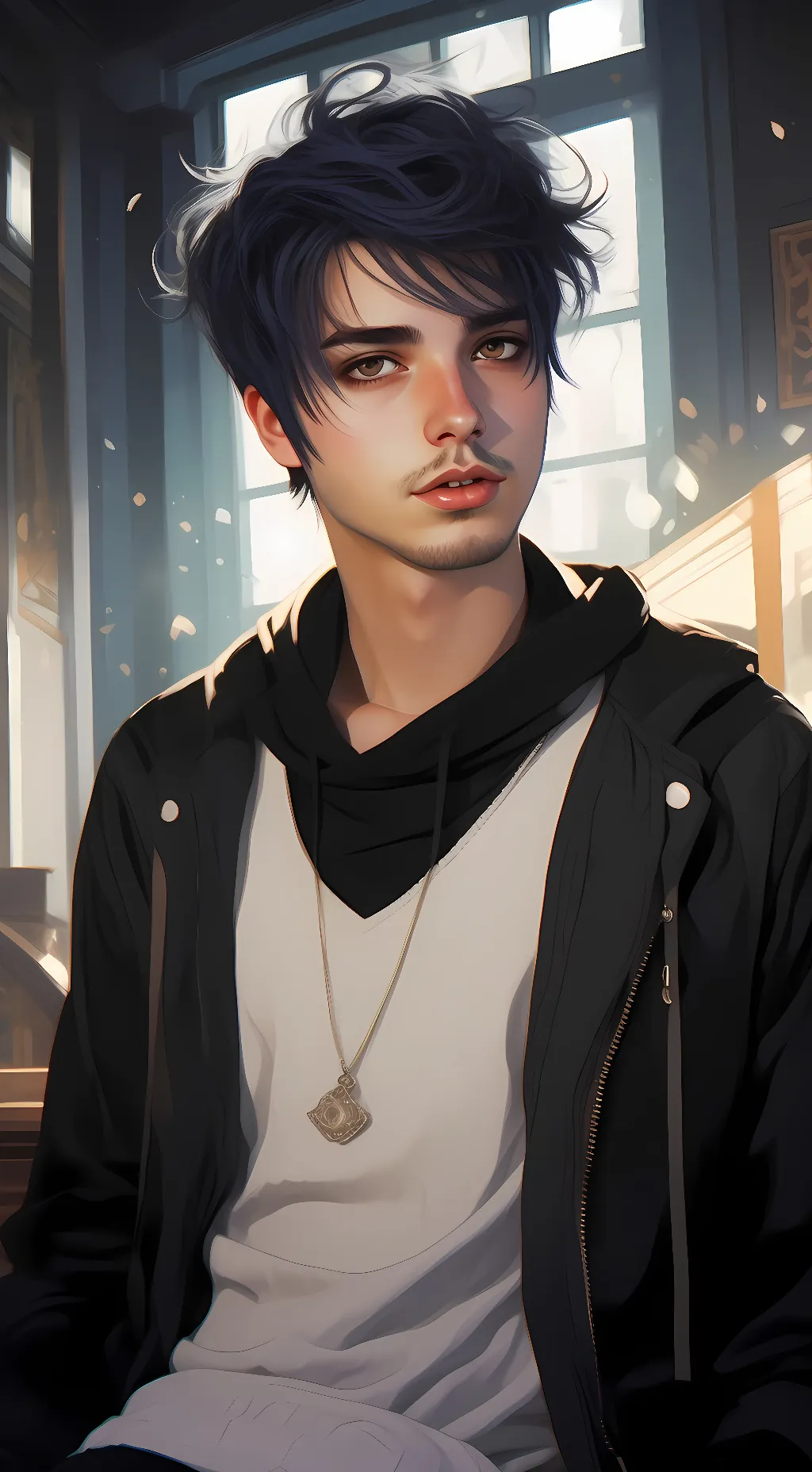 ai character: Colby Brock background