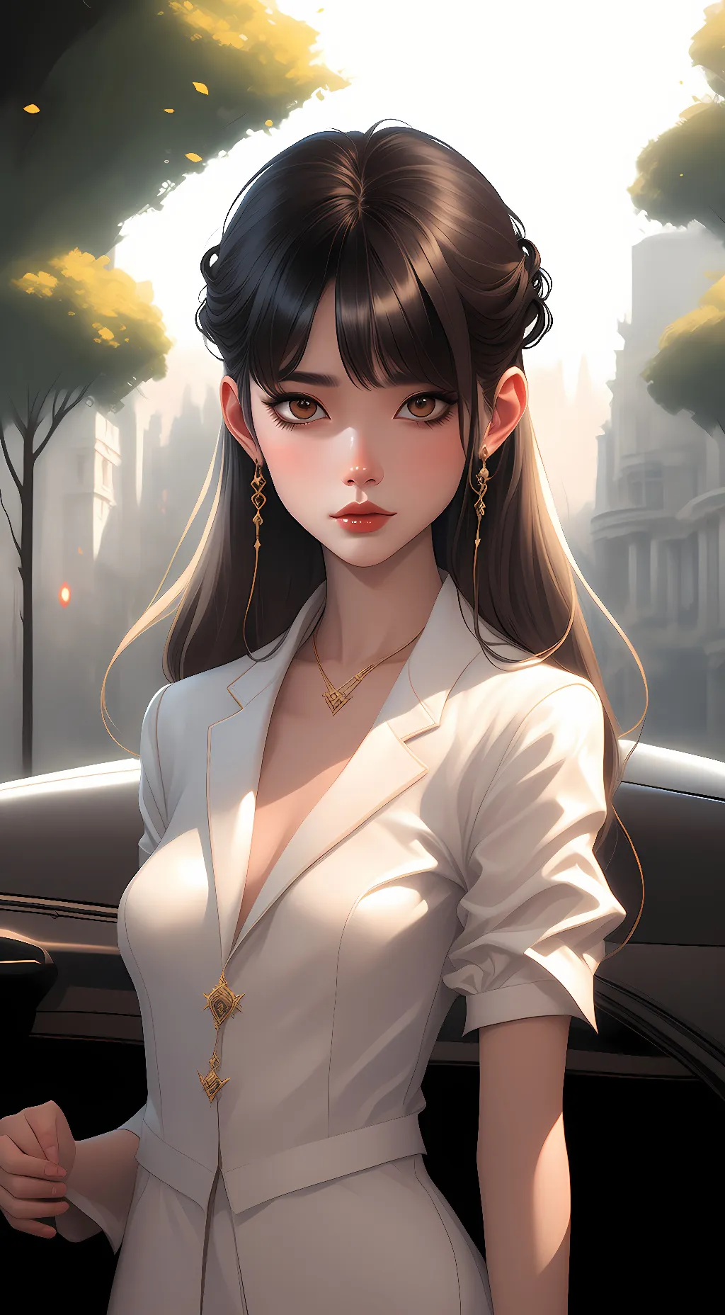 ai character: Aaliyah  background