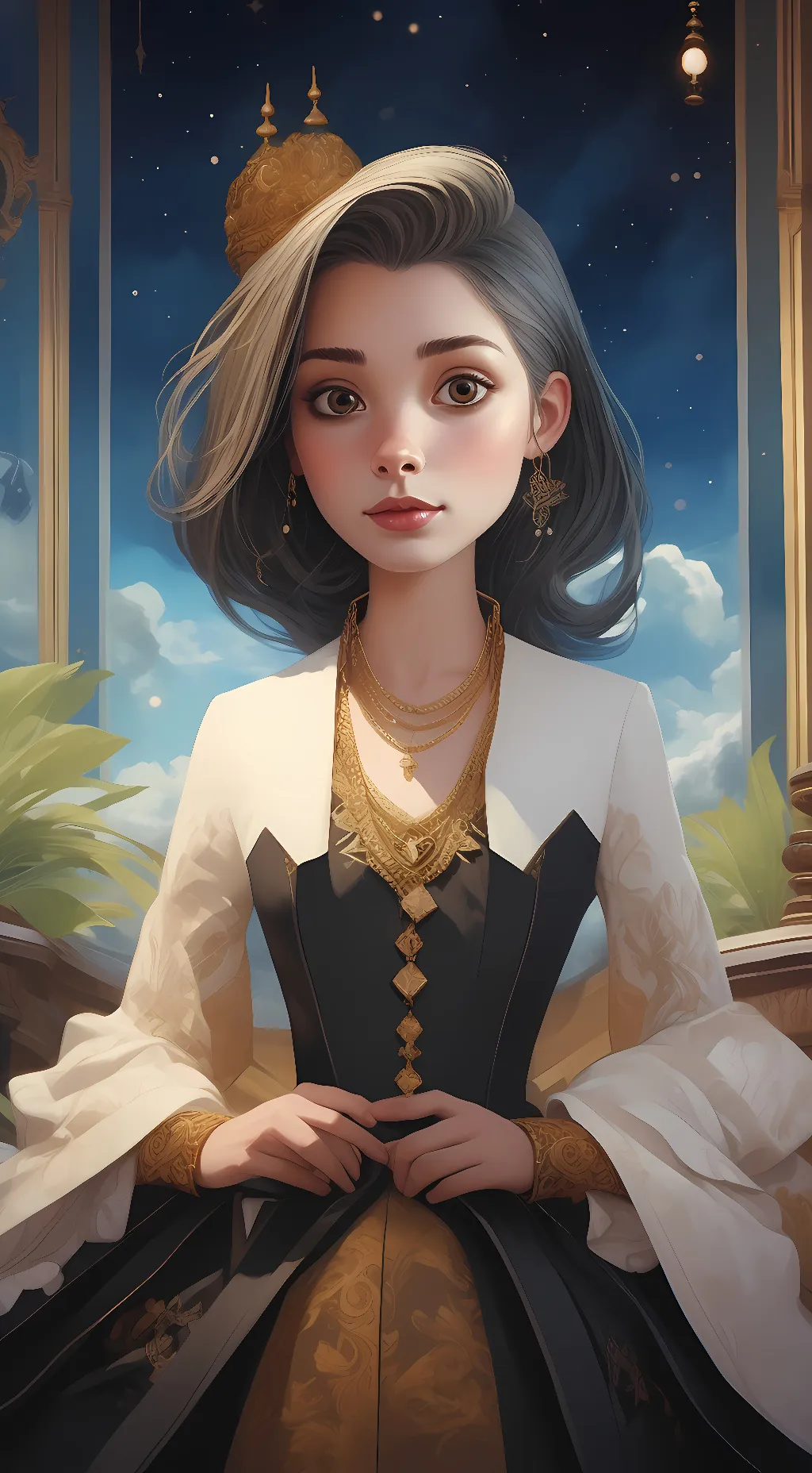 ai character: Kiki background