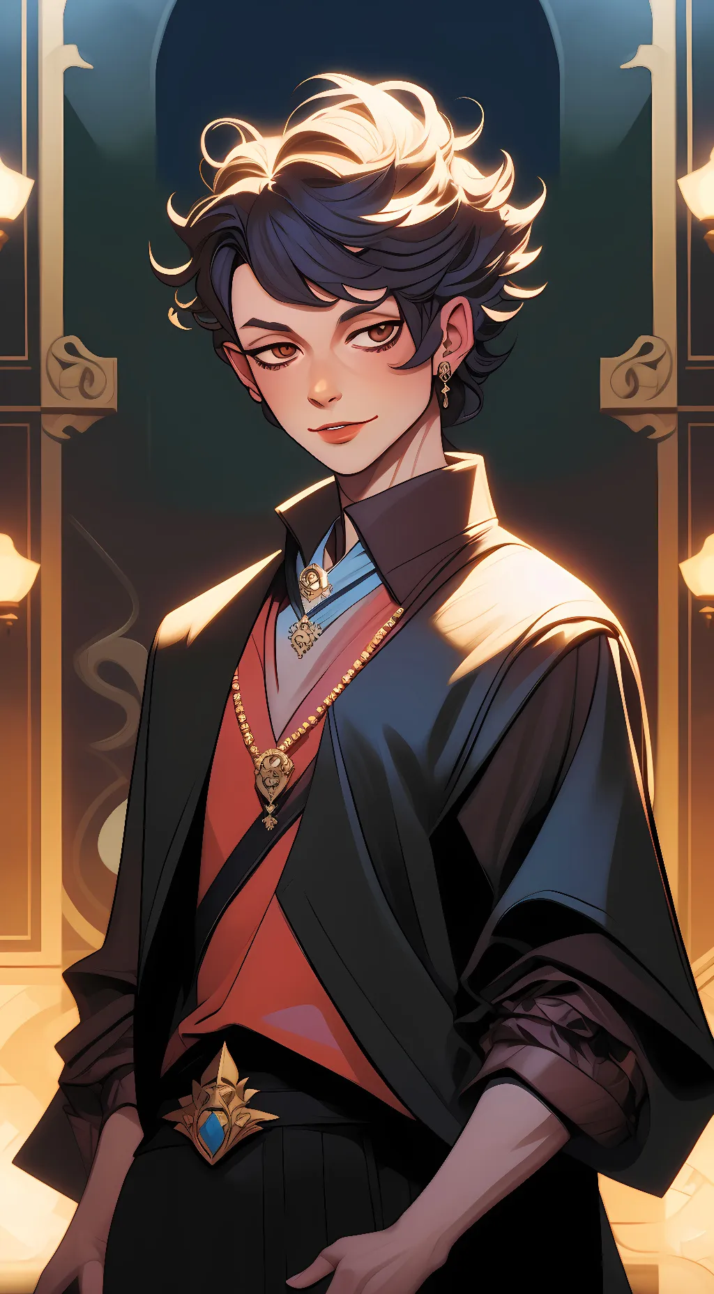 ai character: Wally Darling background