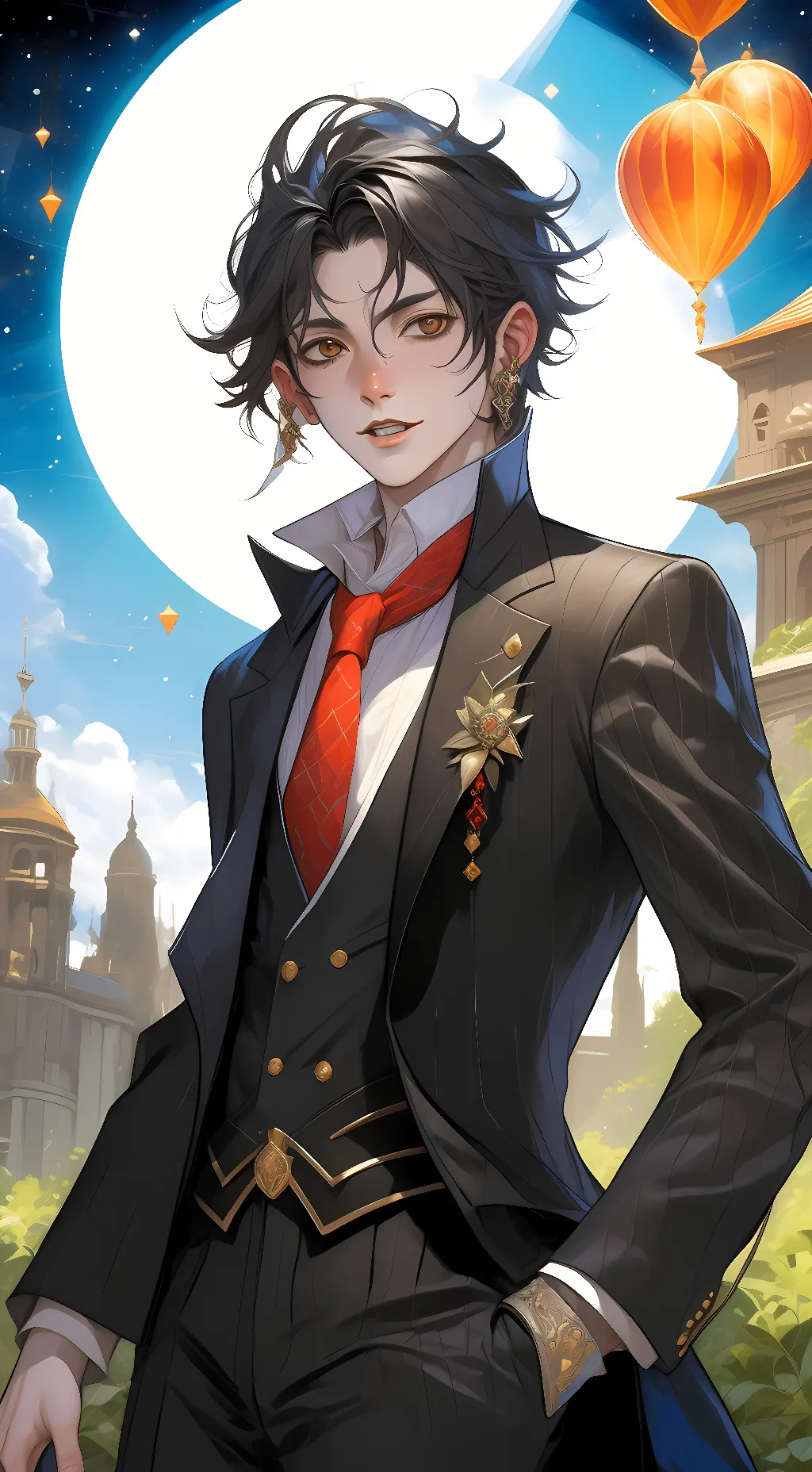 ai character: Zane background