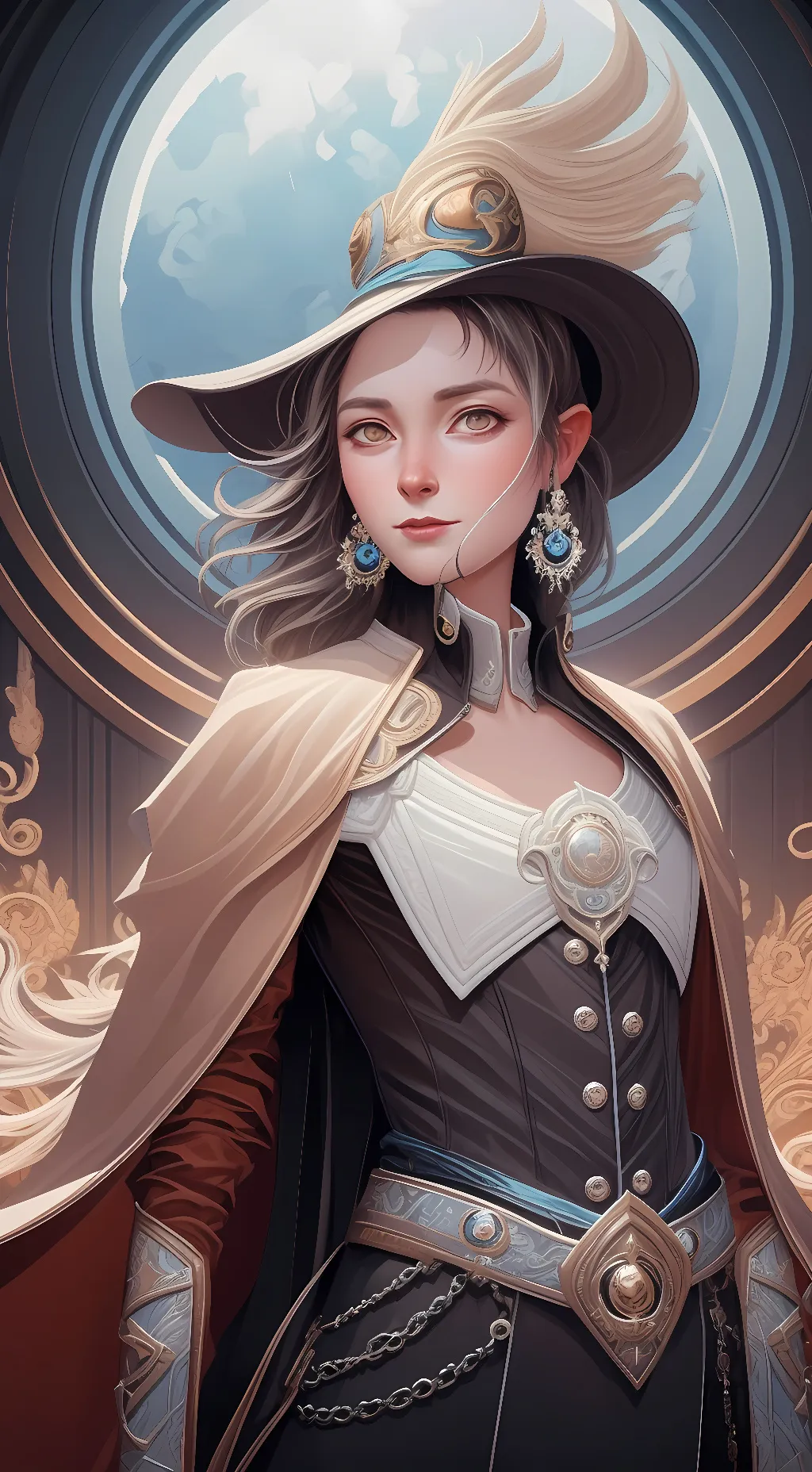 ai character: Aria Ravenwood background