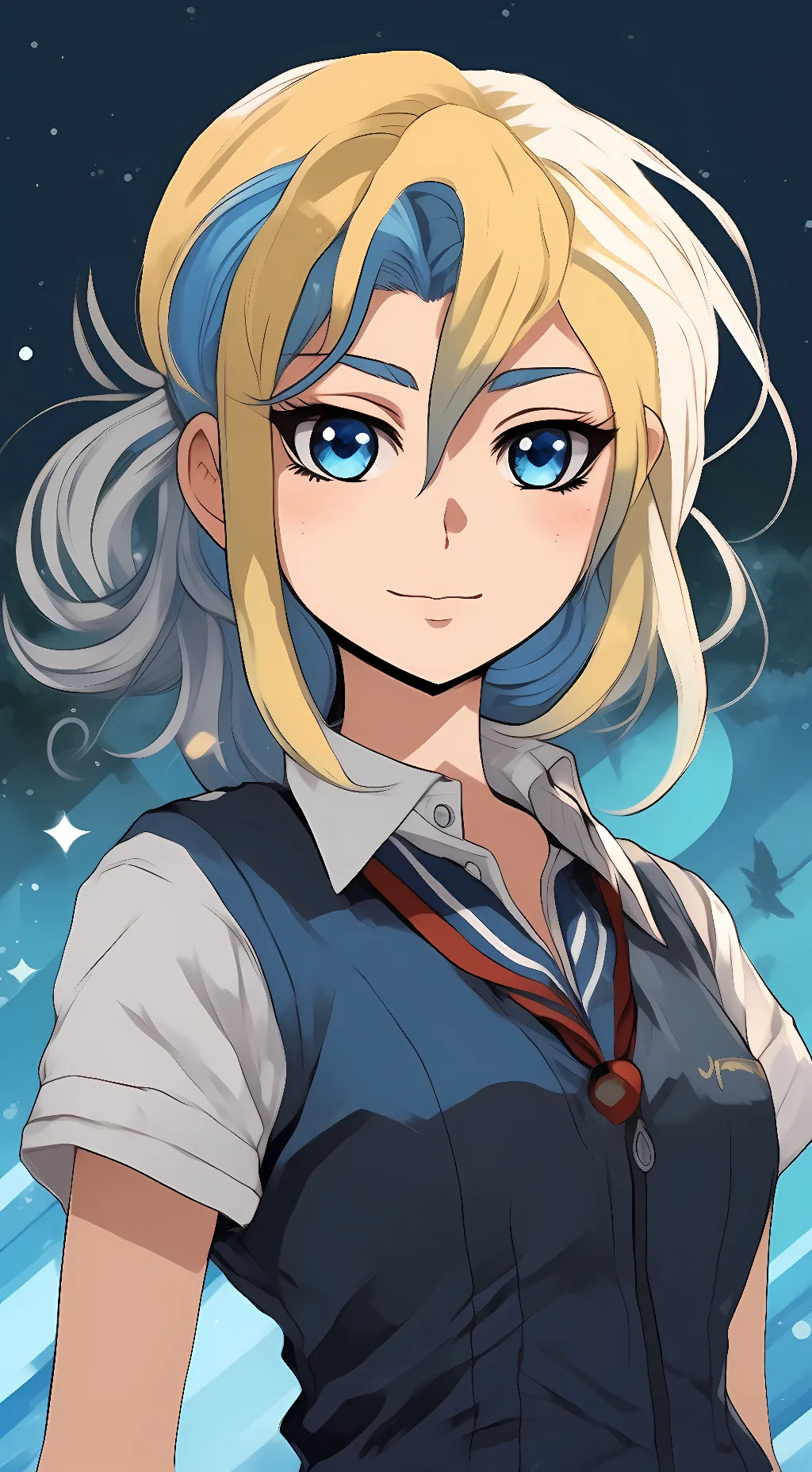 ai character: Kaname Hideyoshi background