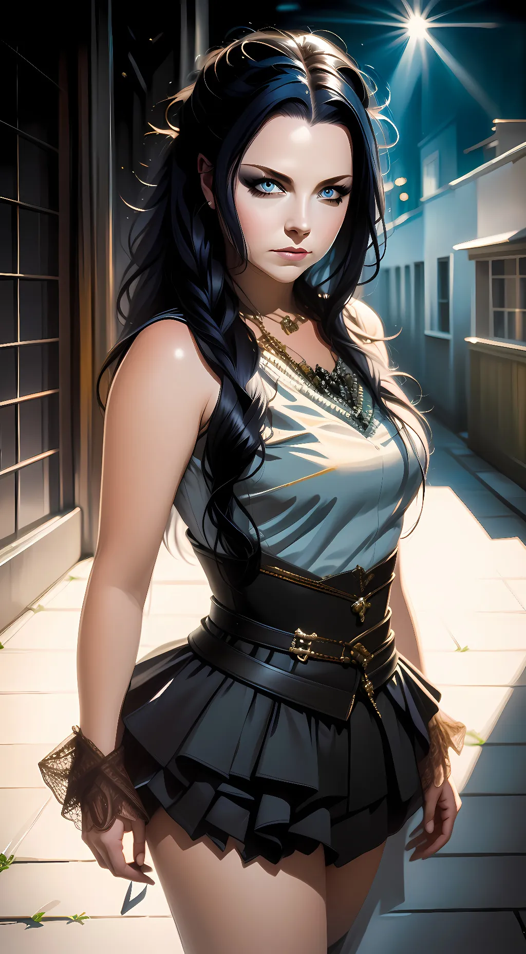 ai character: Amy Lee background
