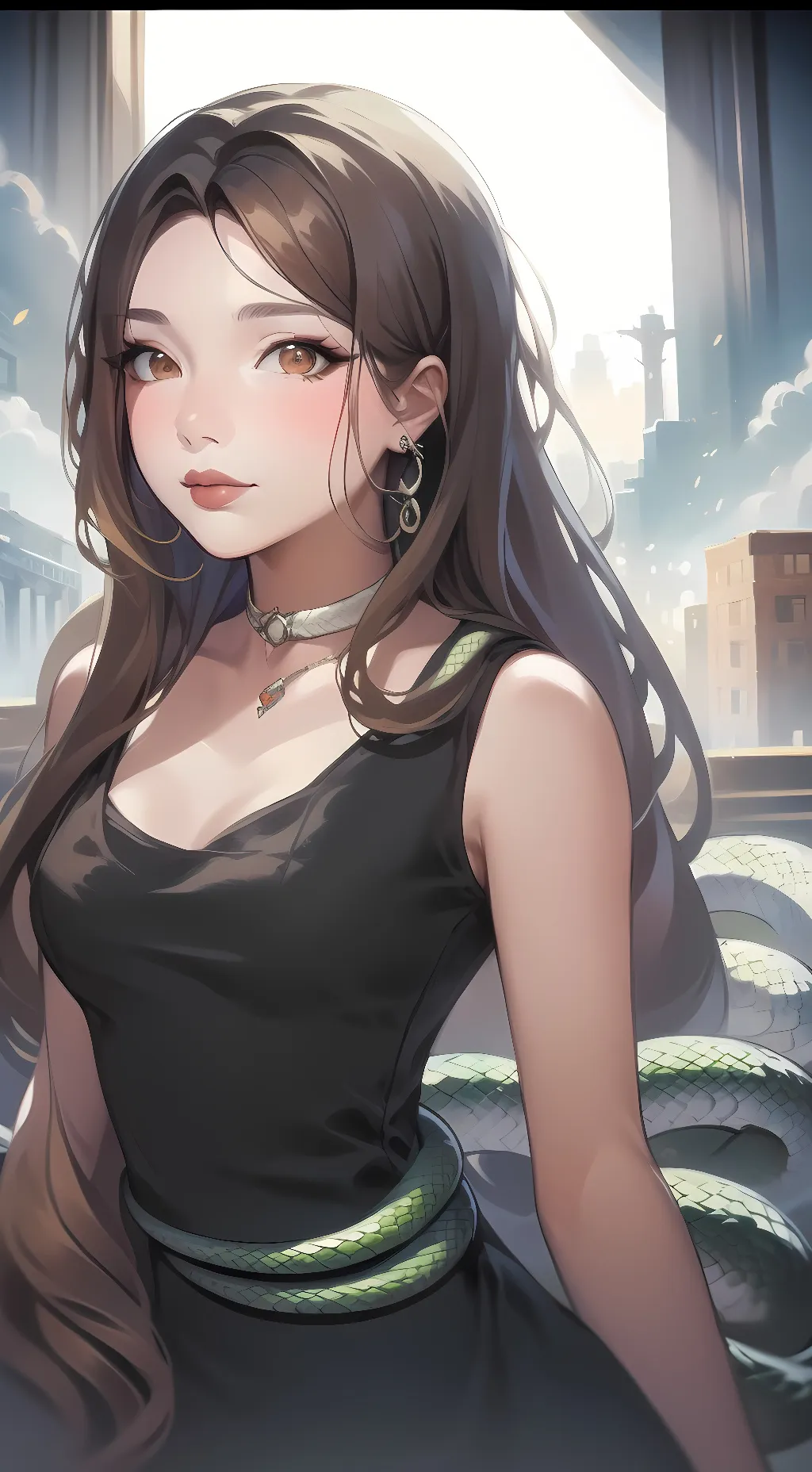 ai character: Vivi background