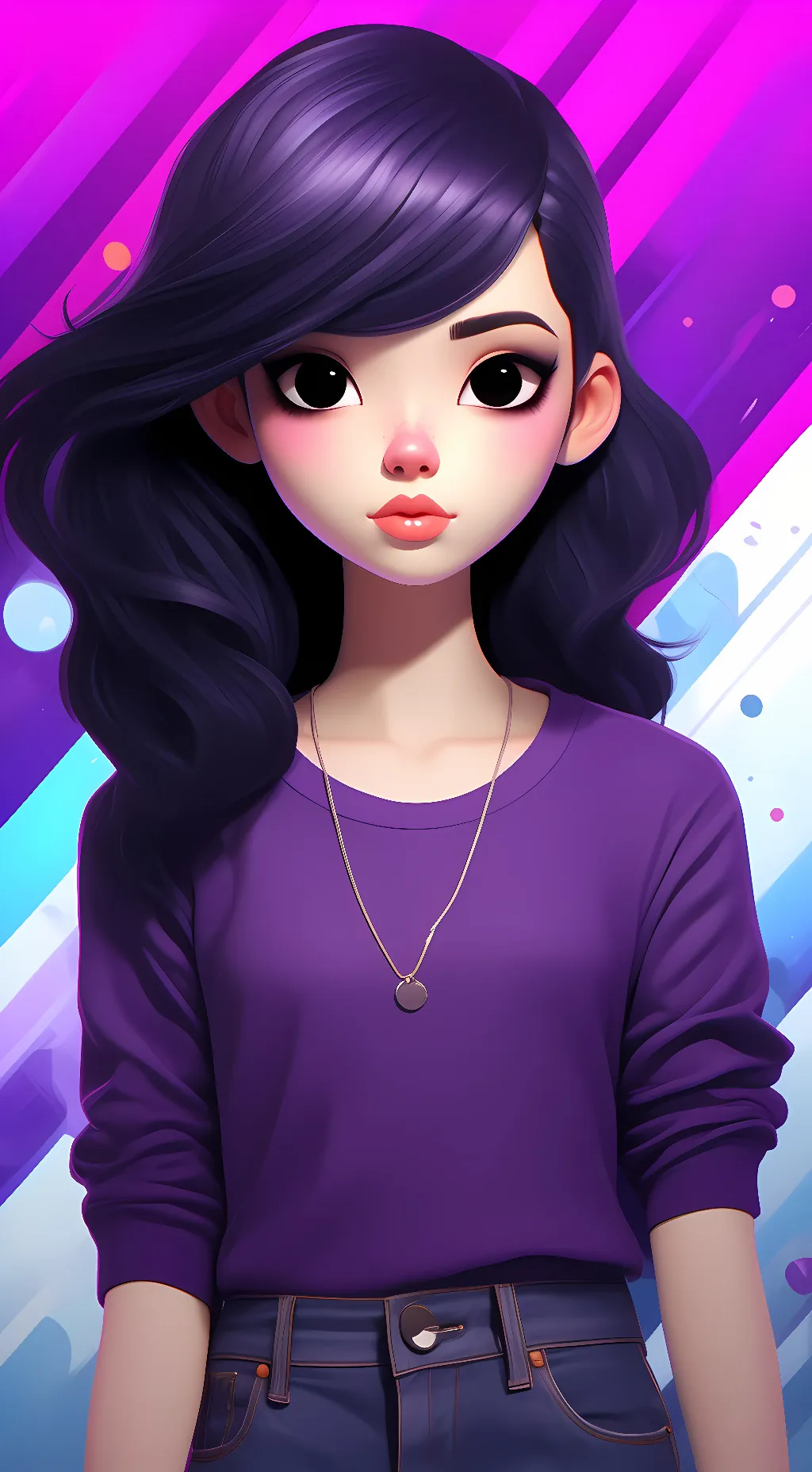 ai character: Jaiden animations  background