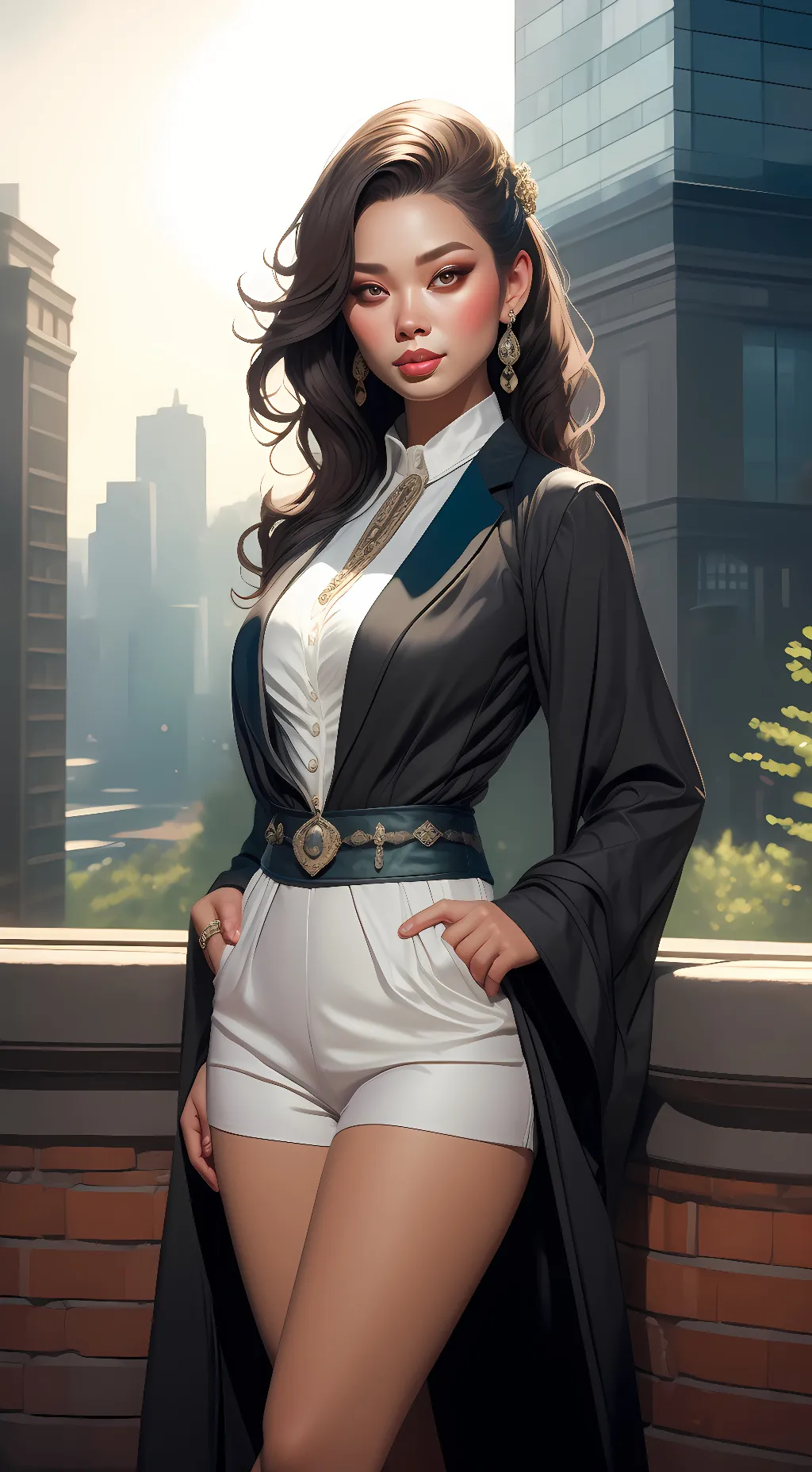 ai character: Mass background