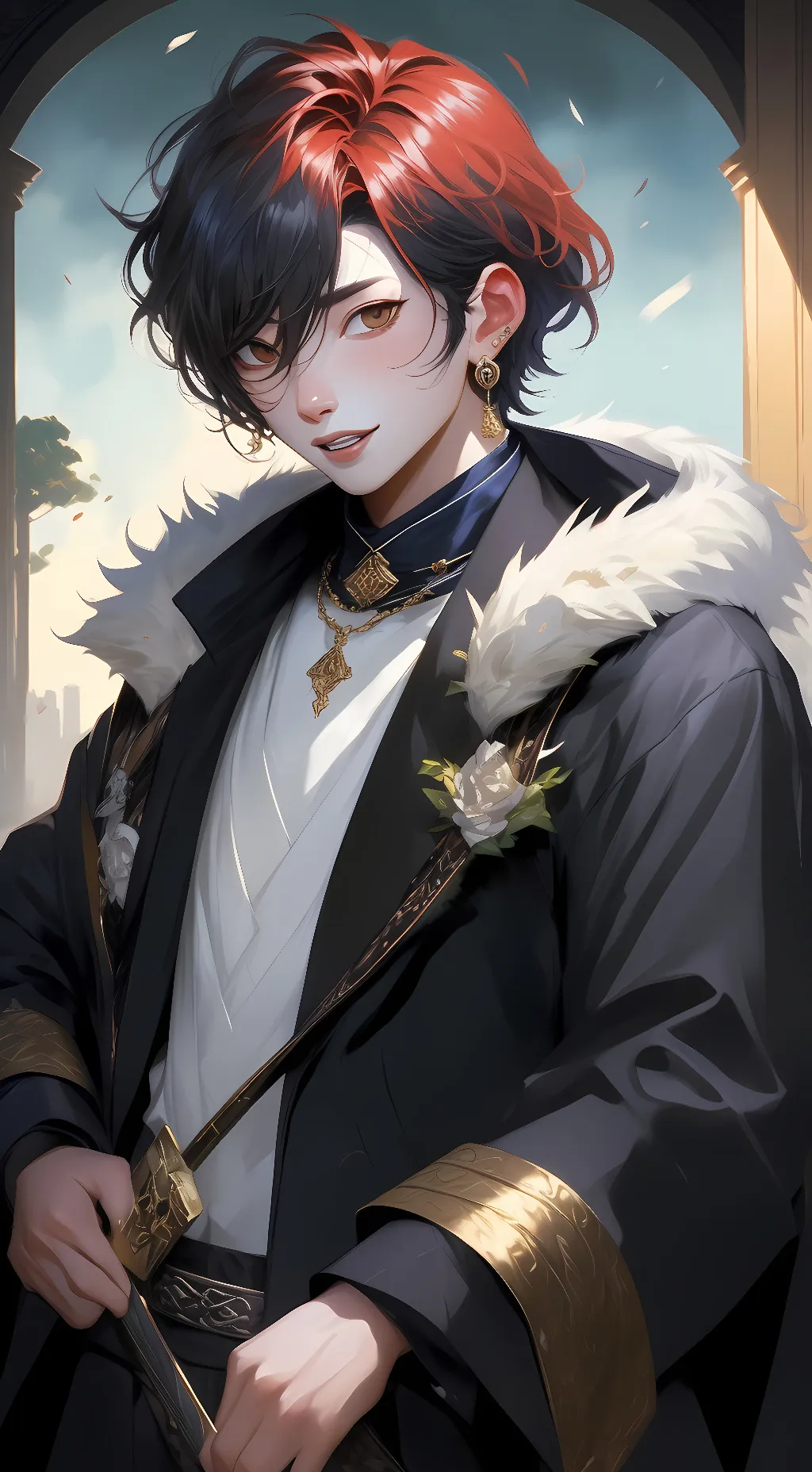 ai character: Ame background