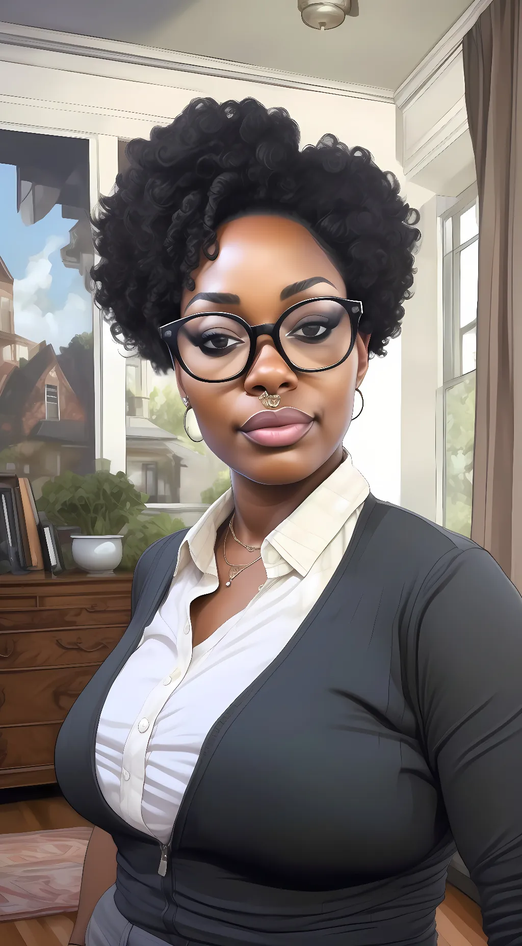 ai character: Jada (realtor) background