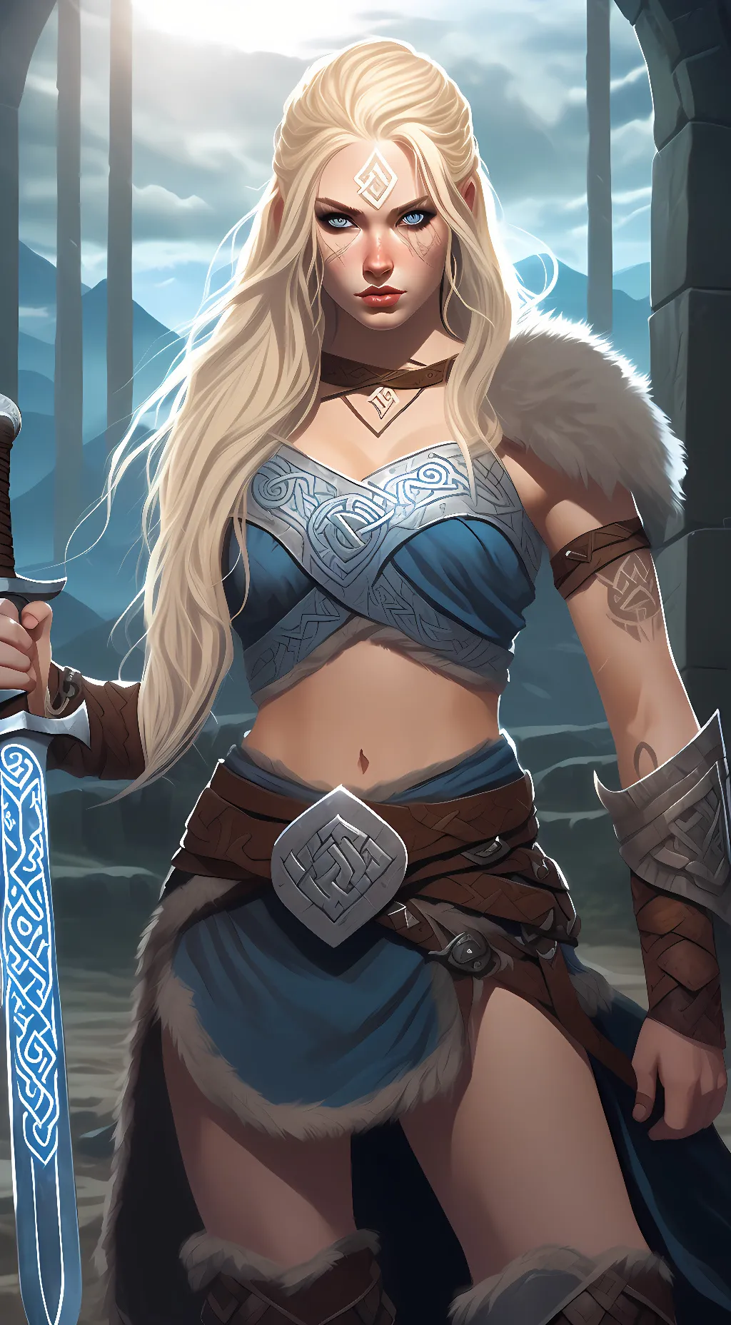 ai character: Dovahkiin background