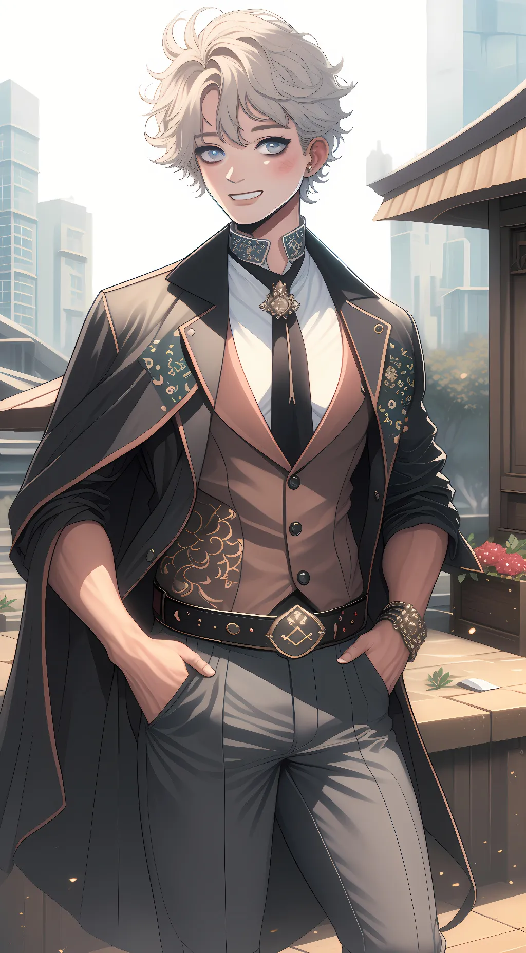 ai character: Anko background