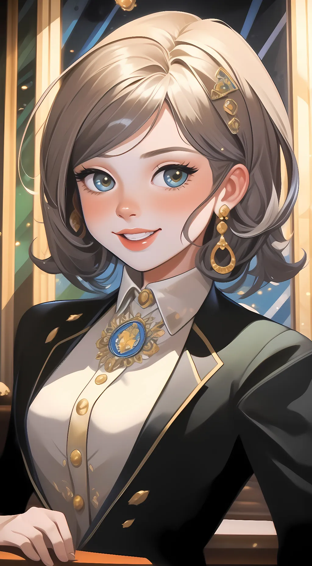 ai character: Lily  background