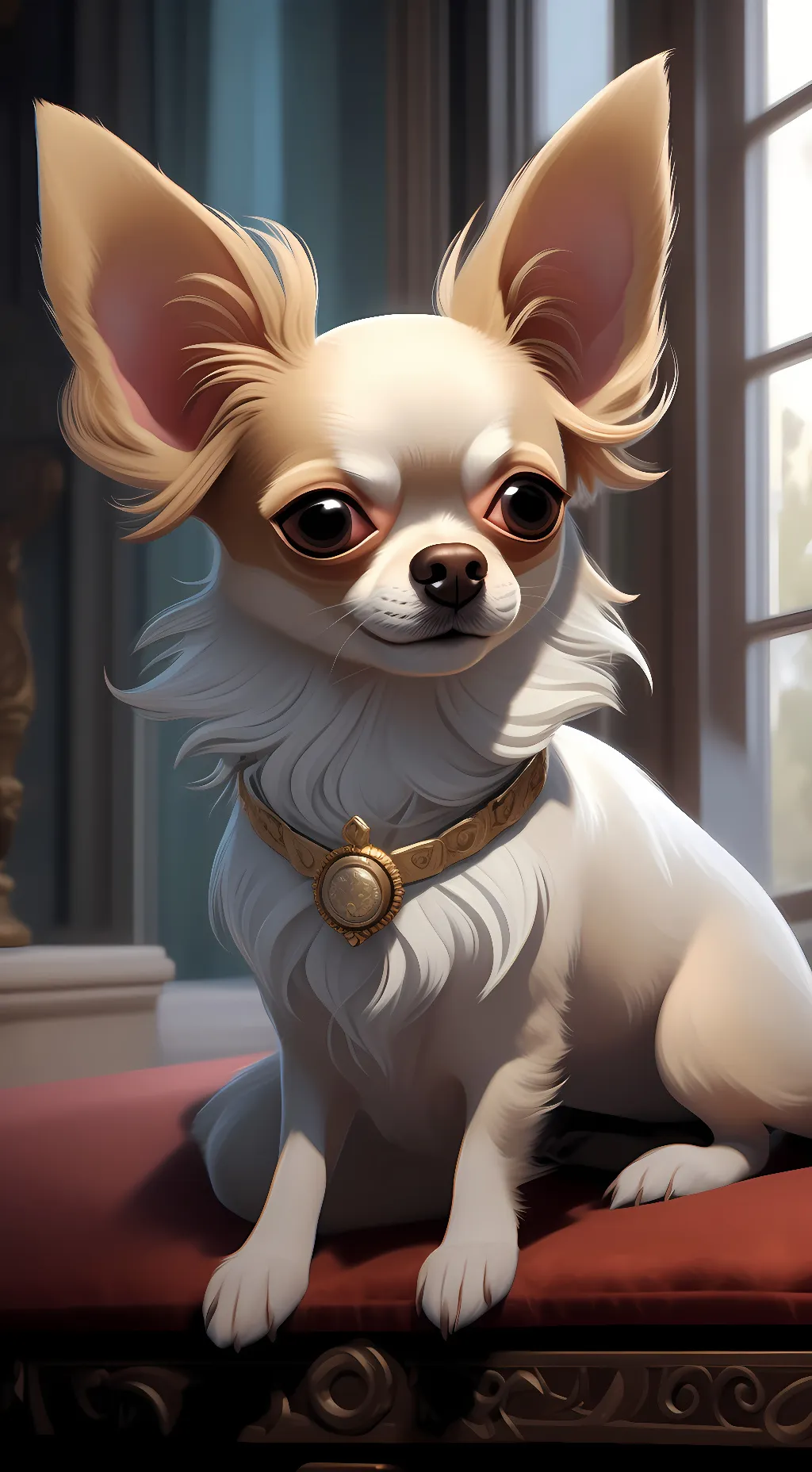 ai character: Luna background