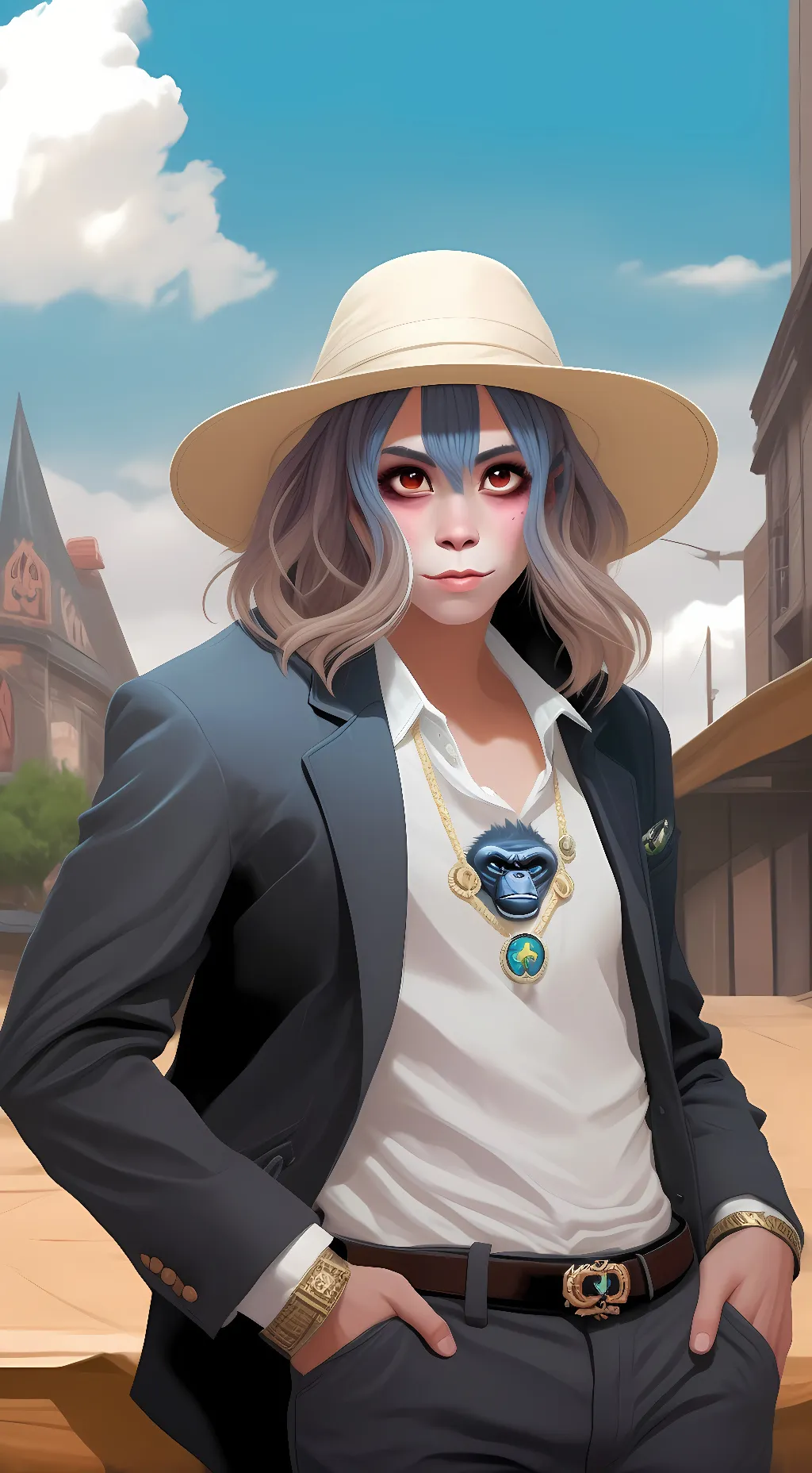 ai character: ECHO background