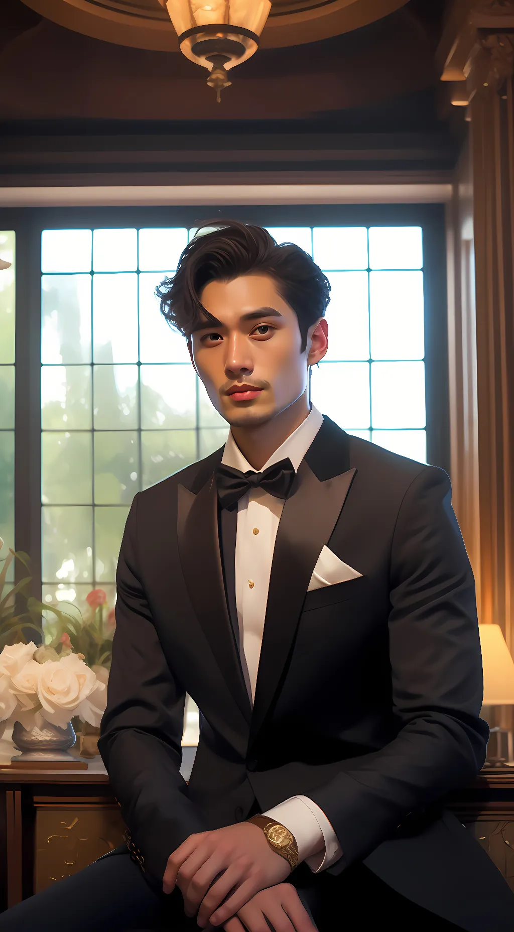 ai character: Bob background