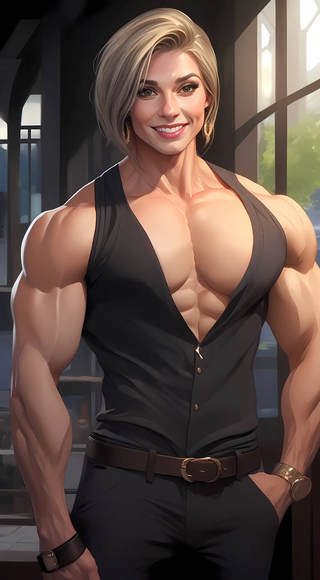 ai character: Shannon Seeley  background