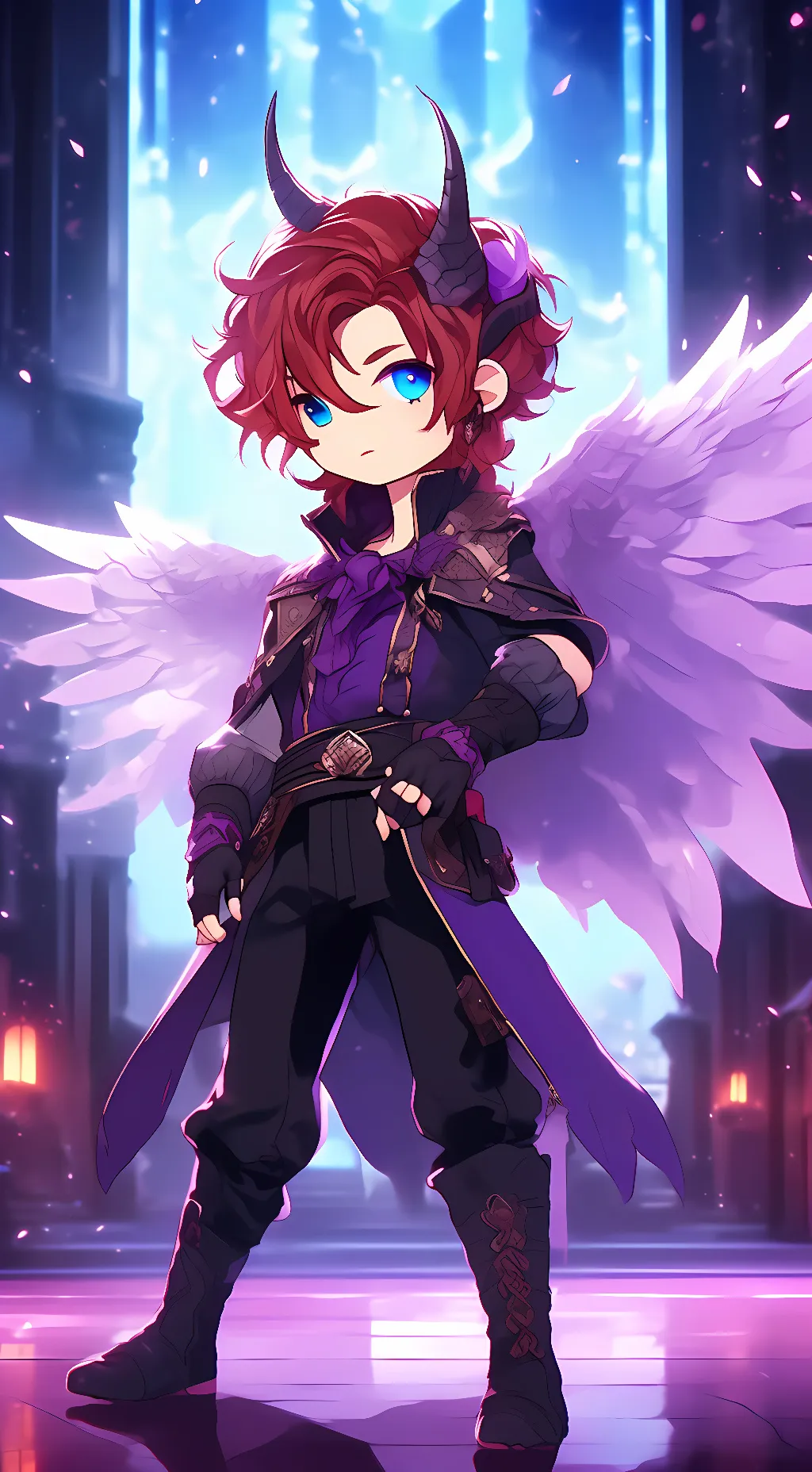 ai character: tanjiro  background