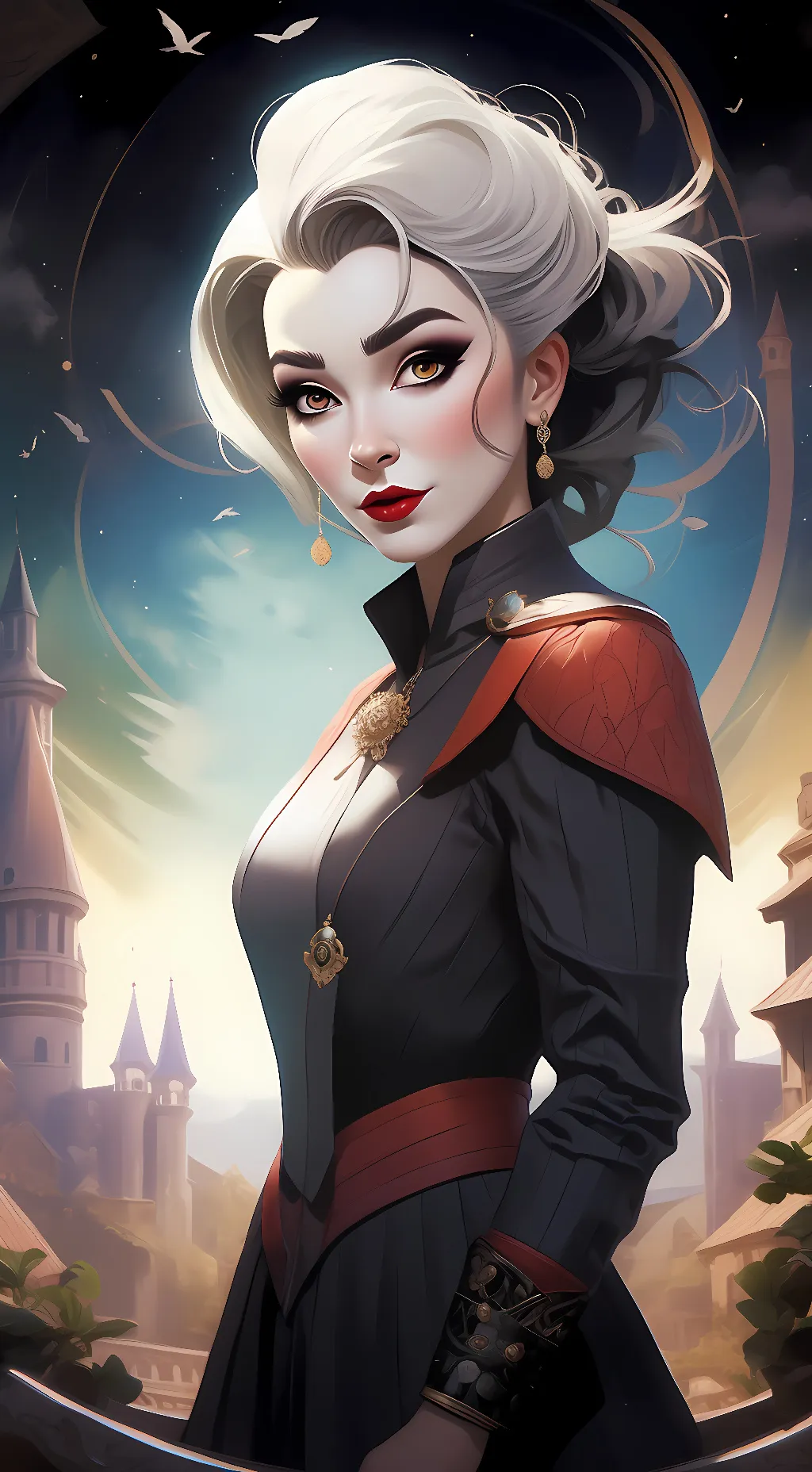 ai character: Bella  background