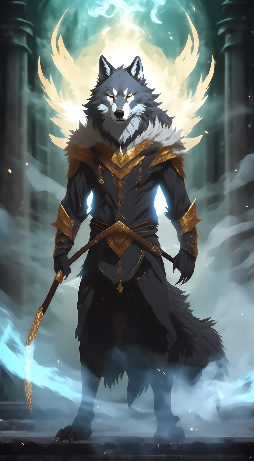 ai character: ModelRon background